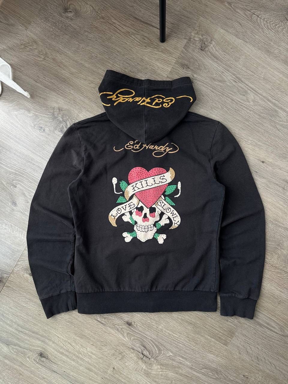 Ed Hardy Vintage Ed Hardy Christian Audigier W’S Hoodie Size S / US 4 / IT 40 - 11 Thumbnail