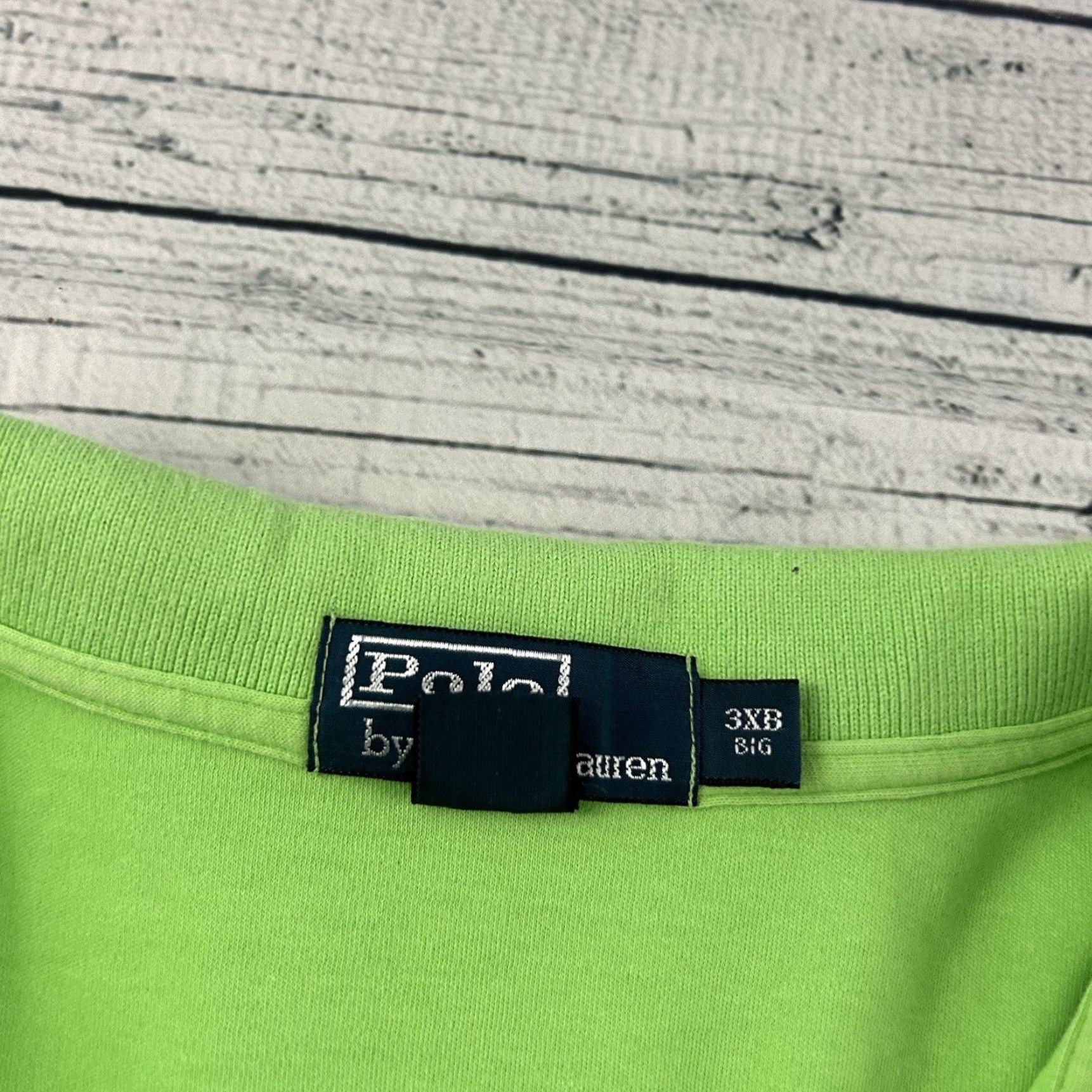 Polo Ralph Lauren Polo Ralph Lauren Short Sleeve Button Front Polo Shirt Men 3XB Green Big 3X Cotton Solid Button-Up Cheap Size US XXL / EU 58 / 5 - 2 Thumbnail