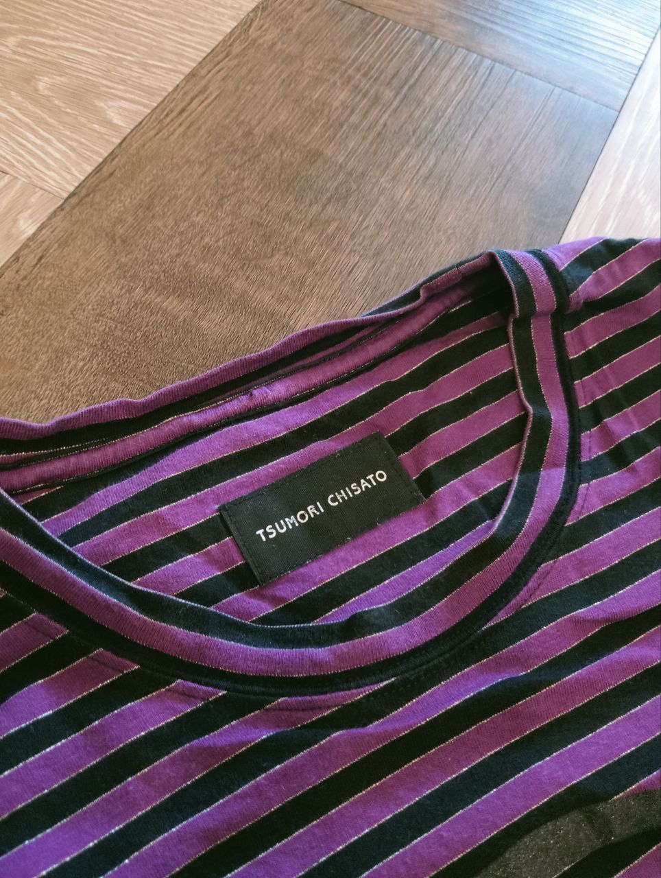 Tsumori Chisato ISSEY MIYAKE TSUMORI CHISATO VINTAGE STRIPED TSHIRT Size US M / EU 48-50 / 2 - 5 Thumbnail
