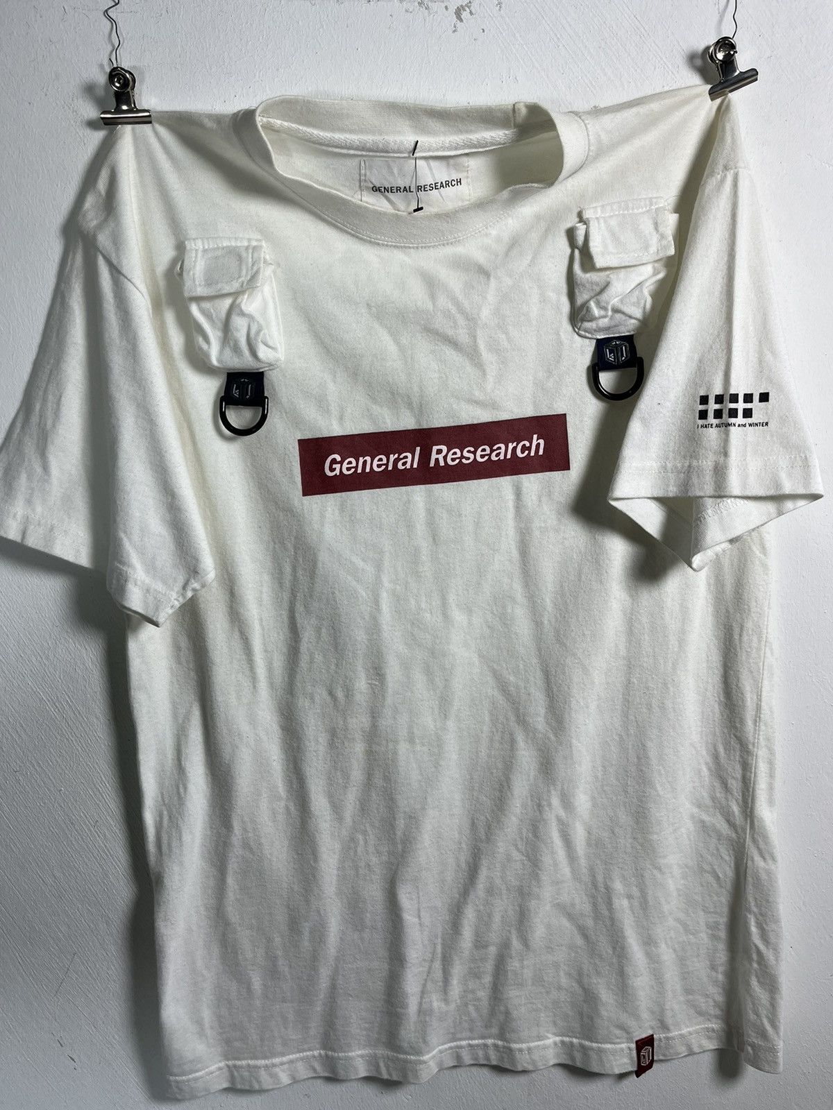 General Research General Research box logo utility tee from 'Parasite Size US M / EU 48-50 / 2 - 1 Thumbnail
