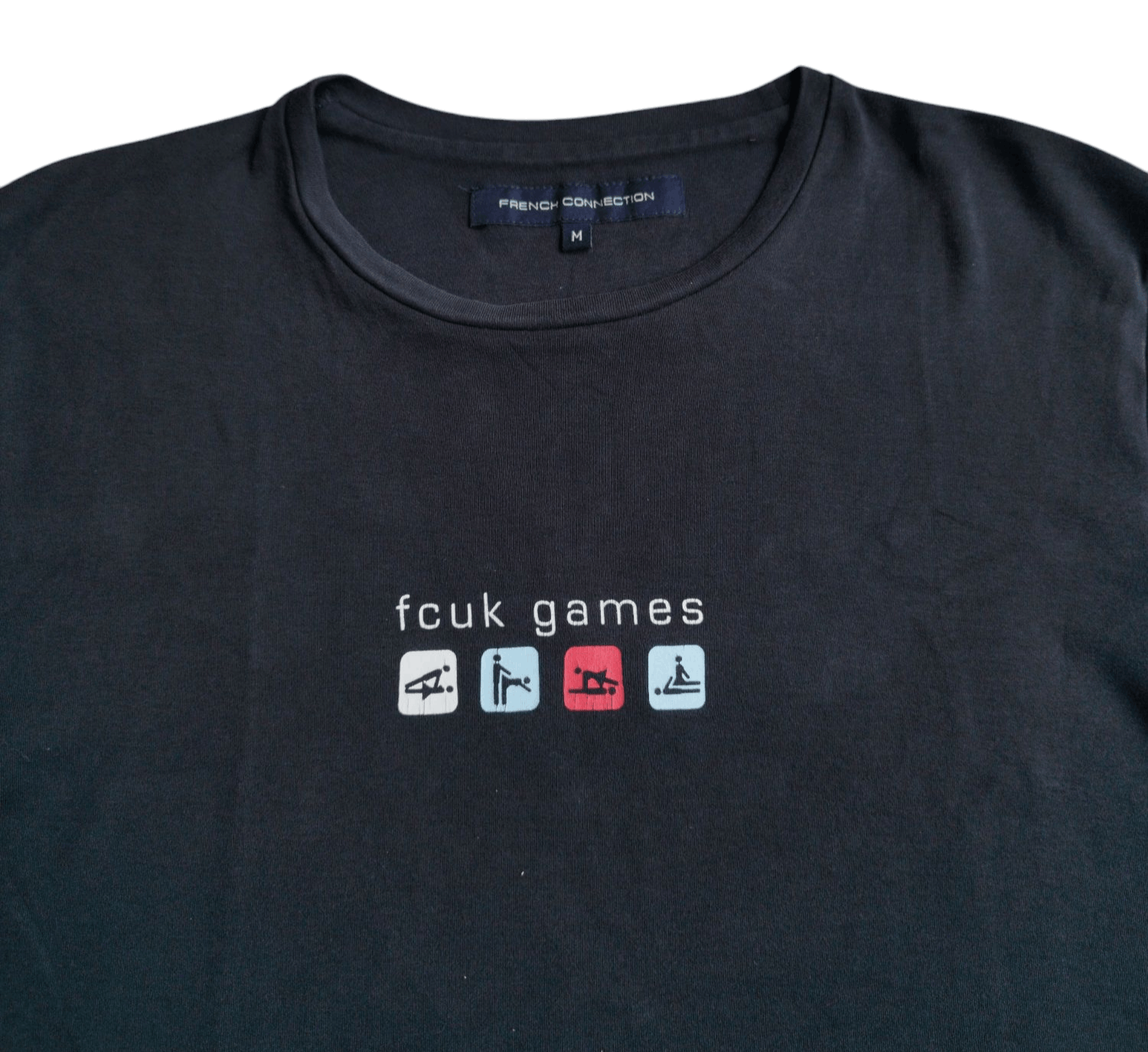 FCUK × French Connection French connection fcuk games t-shirt Size US M / EU 48-50 / 2 - 2 Thumbnail