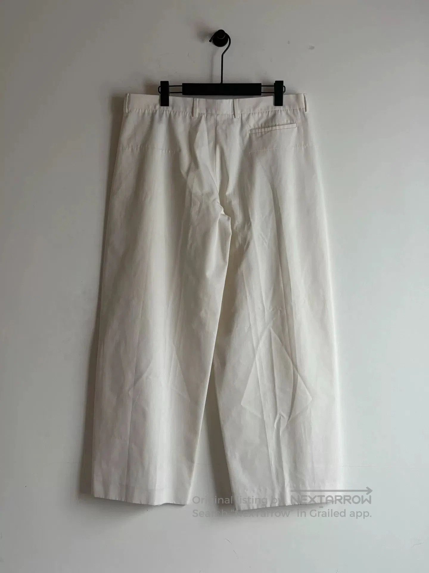 Dior Dior Homme Wide Leg Trousers in Beige. Size US 34 / EU 50 - 3 Thumbnail