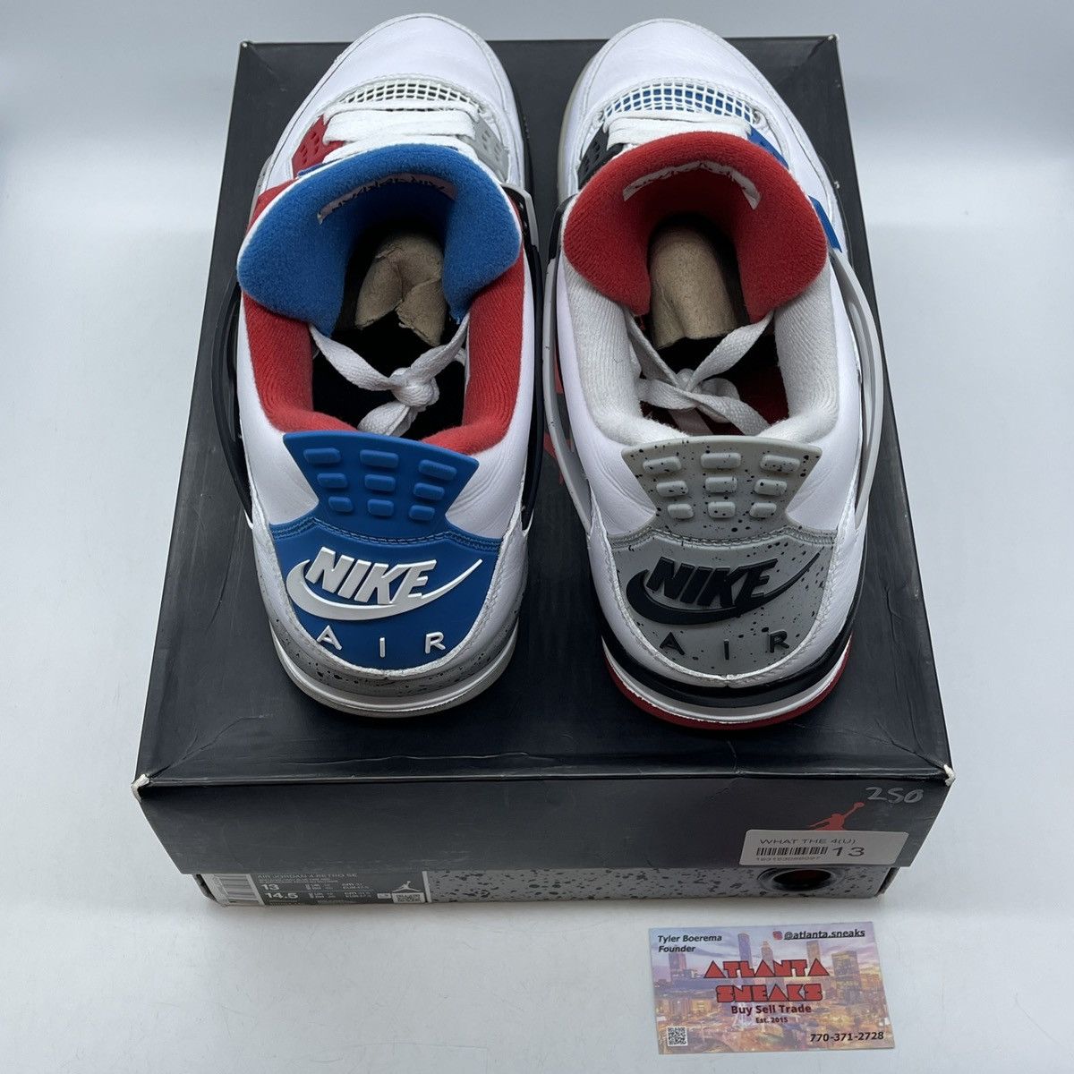 Jordan Brand Air Jordan 4 what the 4 Size US 13 / EU 46 - 6 Thumbnail