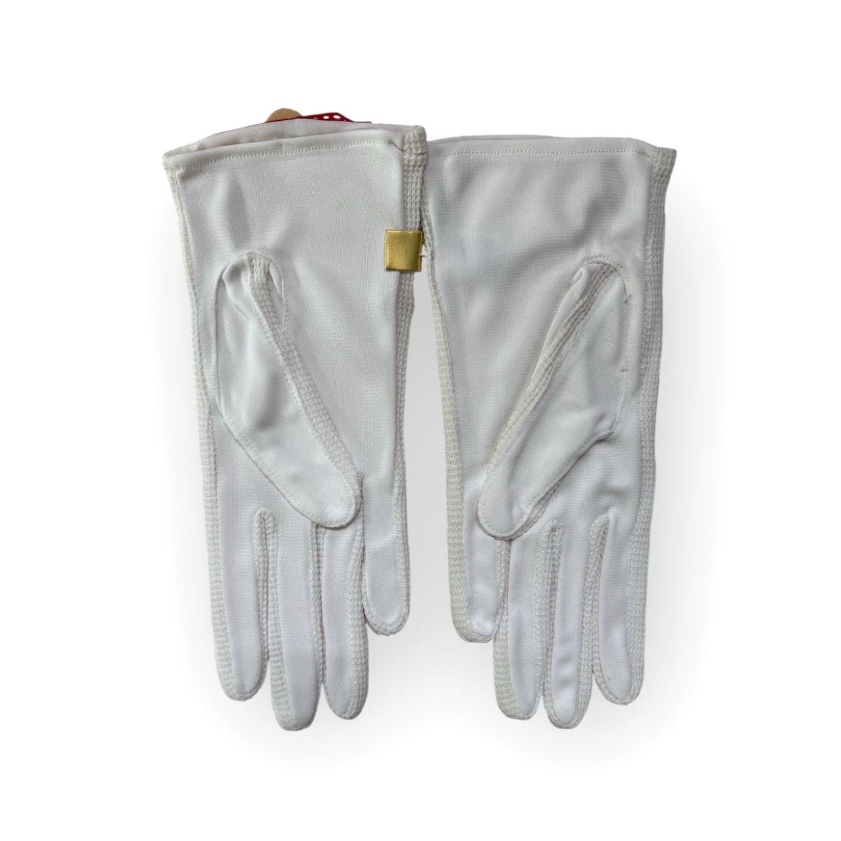 Vintage VINTAGE dress gloves Womens size XS-S deadstock NIP 70s White nylon buckle 70s gloves Mens no Size S / US 4 / IT 40 - 7 Thumbnail