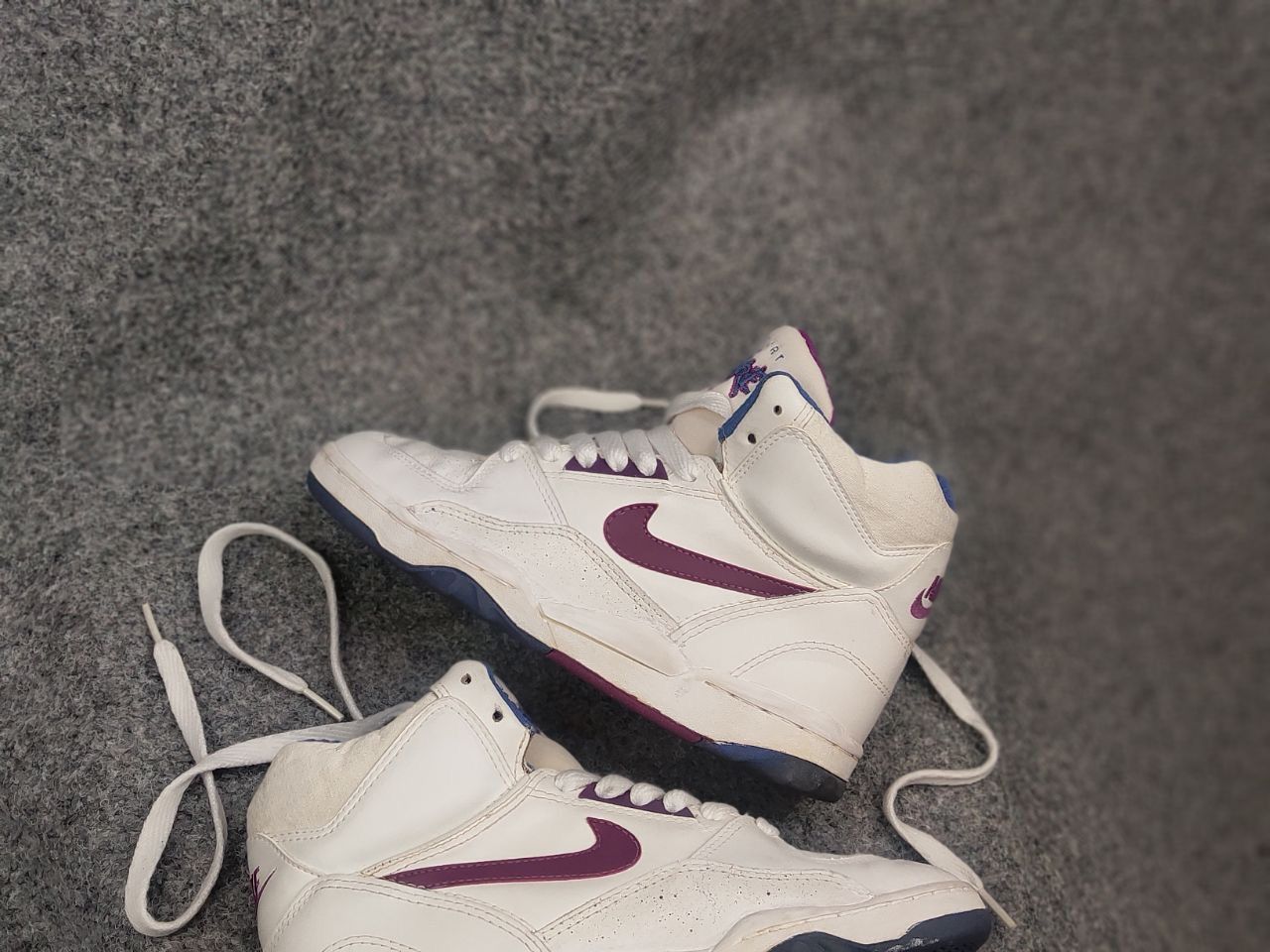 Nike Rare Vintage Original 90's Nike court flare Hi top sneakers Size US 8 / IT 38 - 3 Thumbnail