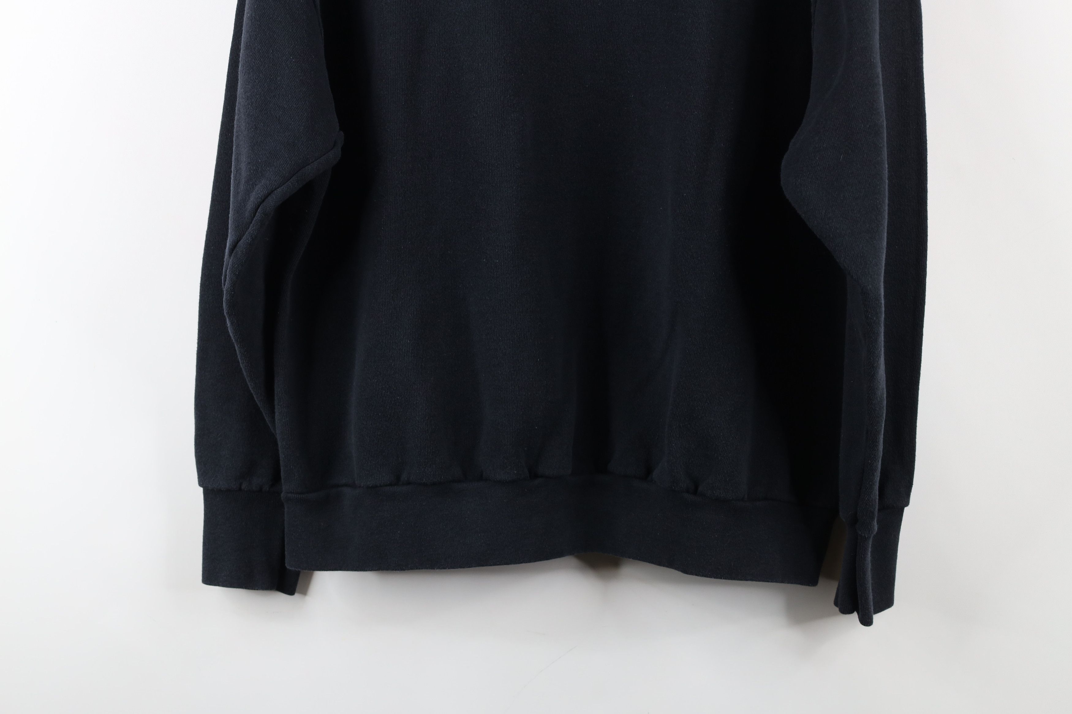Vintage Vintage 90s Computer Nerd C Dos Run Sweatshirt Black USA Size US L / EU 52-54 / 3 - 13 Thumbnail