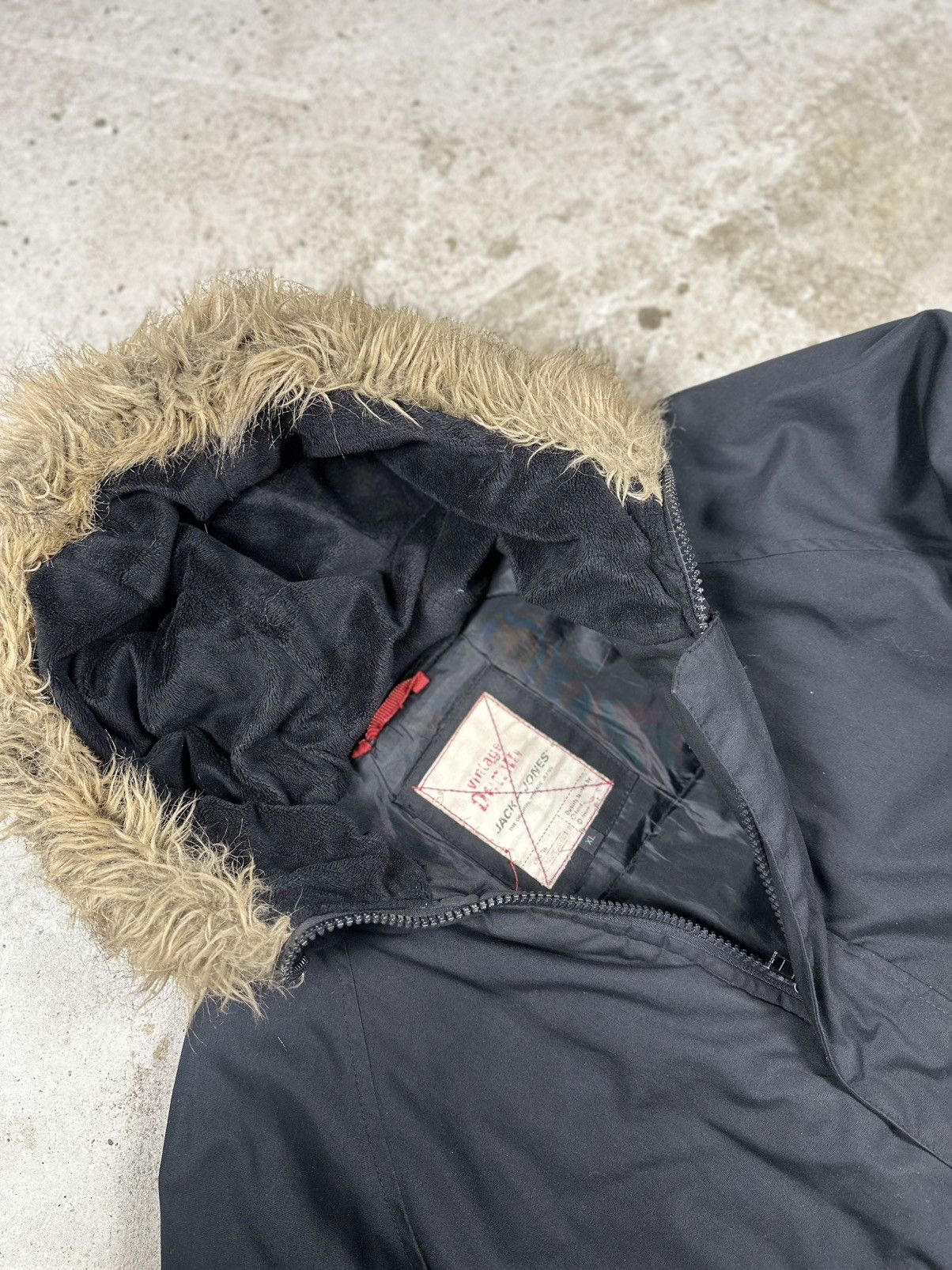 If Six Was Nine × Japanese Brand × Le Grande Bleu (L.G.B.) Vintage Y2K Faux Fur Black Bomber Jacket Hooded Size US XL / EU 56 / 4 - 7 Thumbnail
