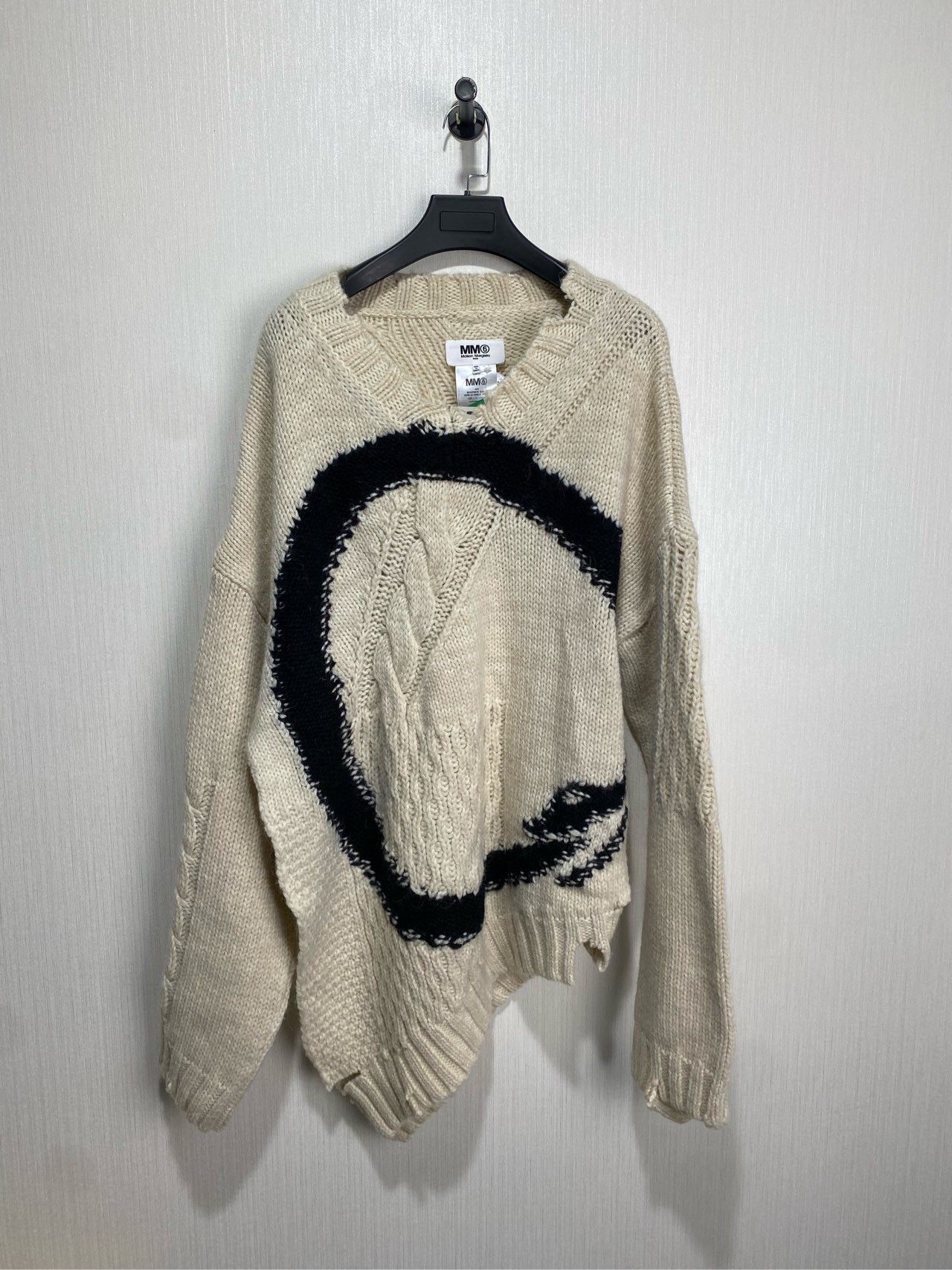 Maison Margiela Maison Margiela Show-style irregular sweater 2501-Nextarrow Size US L / EU 52-54 / 3 - 1 Thumbnail
