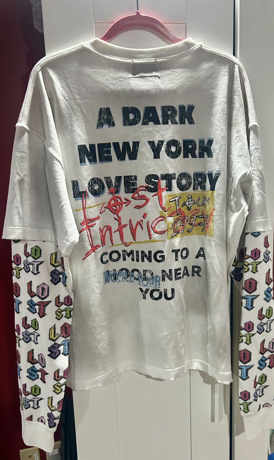 LOST INTRICACY Lost Intricacy "Retro Riot" Long Sleeve T-Shirt size “Lg” Size US L / EU 52-54 / 3 - 19 Thumbnail