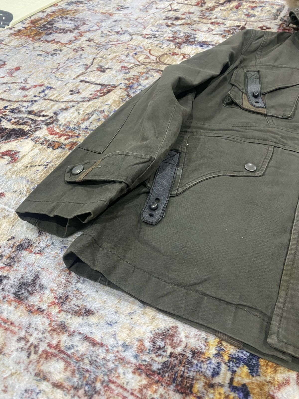 PPFM Ppfm Punk Raccoon Fur Hooded Multi-Pocket Design Military Size US M / EU 48-50 / 2 - 8 Thumbnail