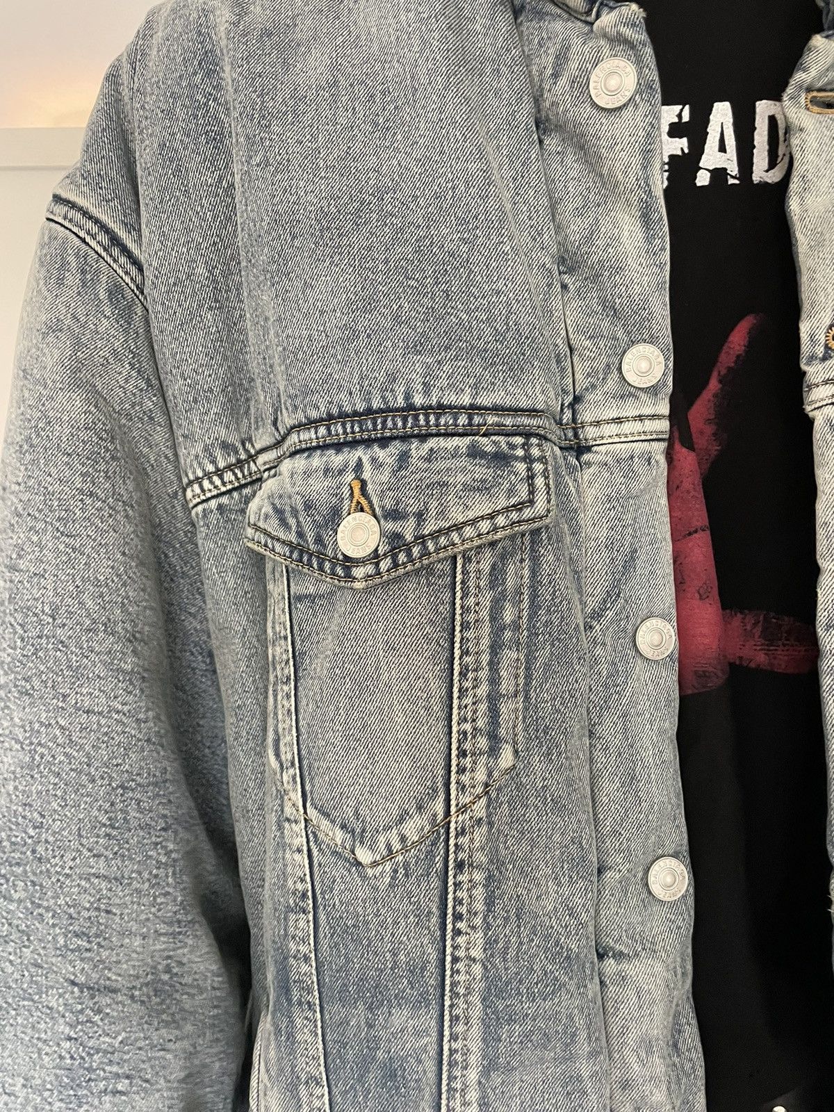 Balenciaga Balenciaga Puffer jean jacket Size US L / EU 52-54 / 3 - 6 Thumbnail