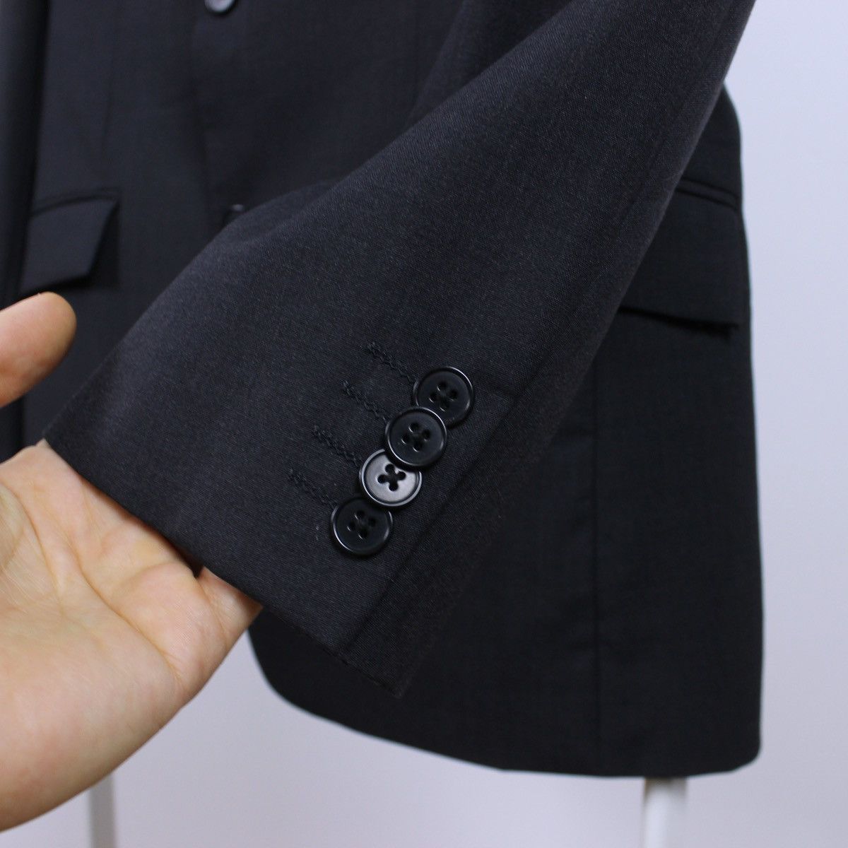 Kenneth Cole Kenneth Cole Wool Suit Blazer+Pants Size 38R - 5 Thumbnail