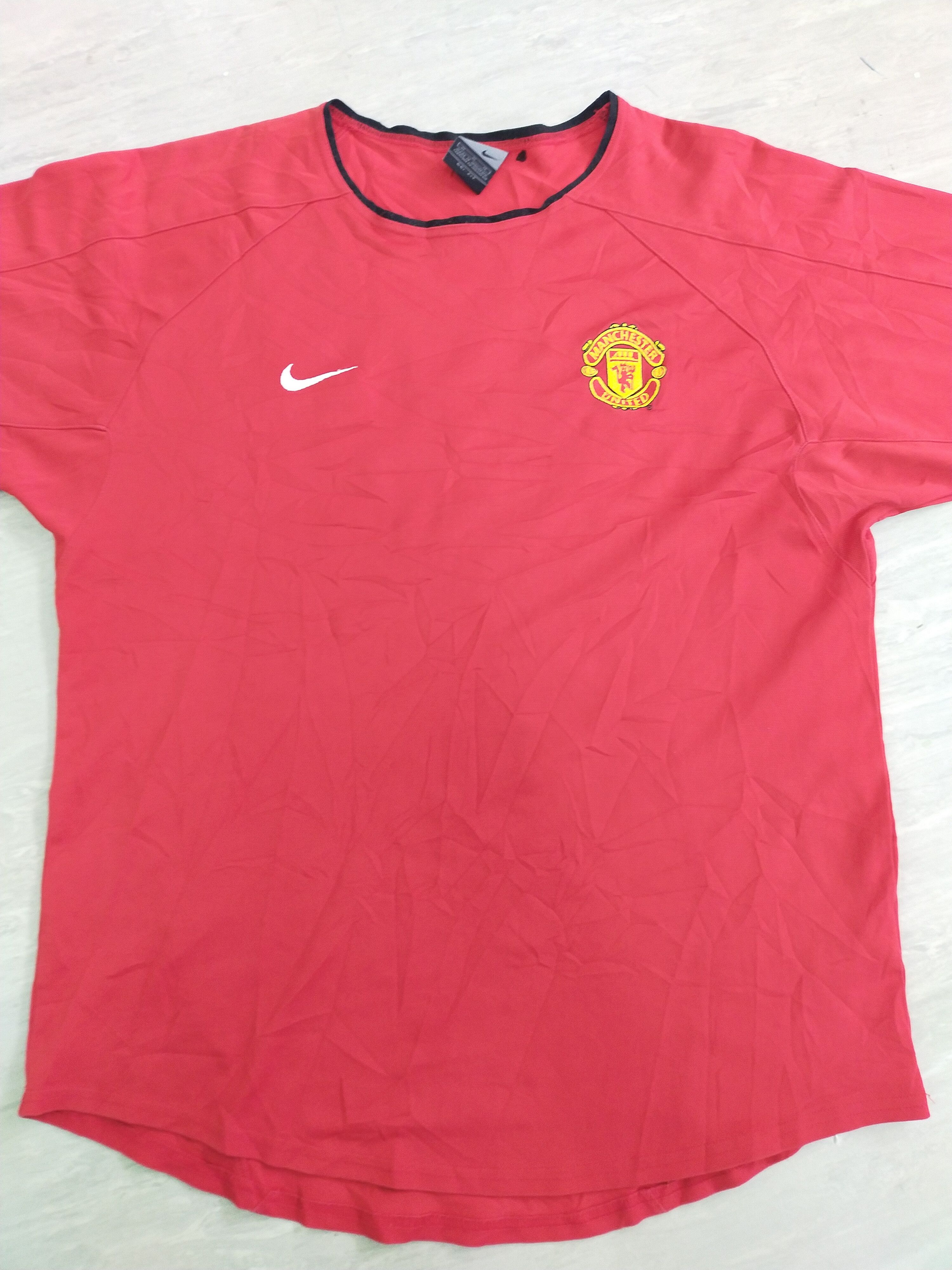 Nike Vintage Nike Manchester United 2003/04 Training Jersey Size US M / EU 48-50 / 2 - 2 Thumbnail