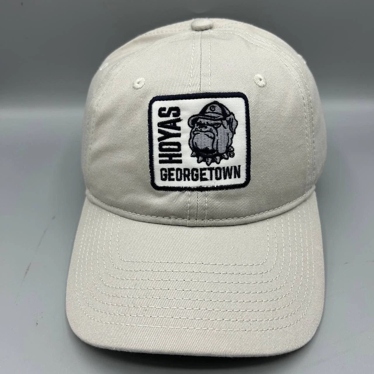 The Game Georgetown Hoyas Hat Men Gray NCAA Strap Back Cotton Size ONE SIZE - 1 Thumbnail