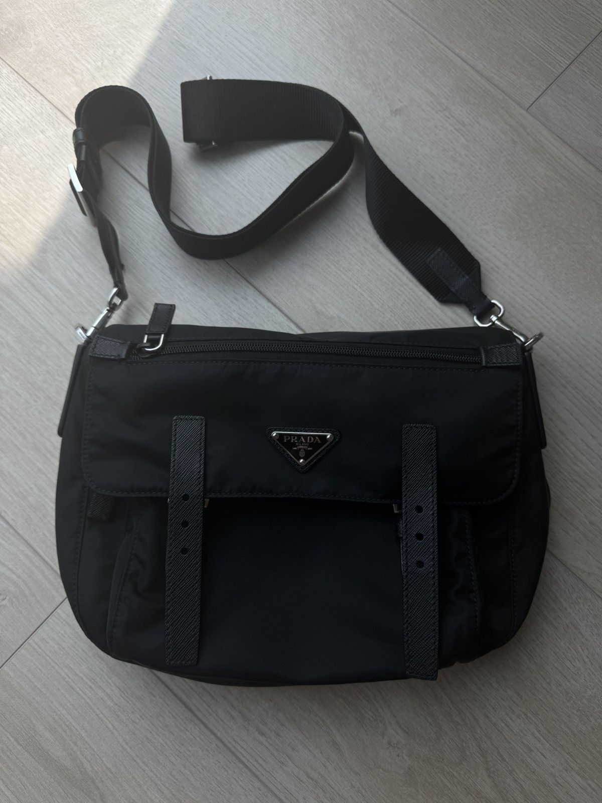 Prada Prada Re-nylon Shoulder Bag Size ONE SIZE - 4 Thumbnail