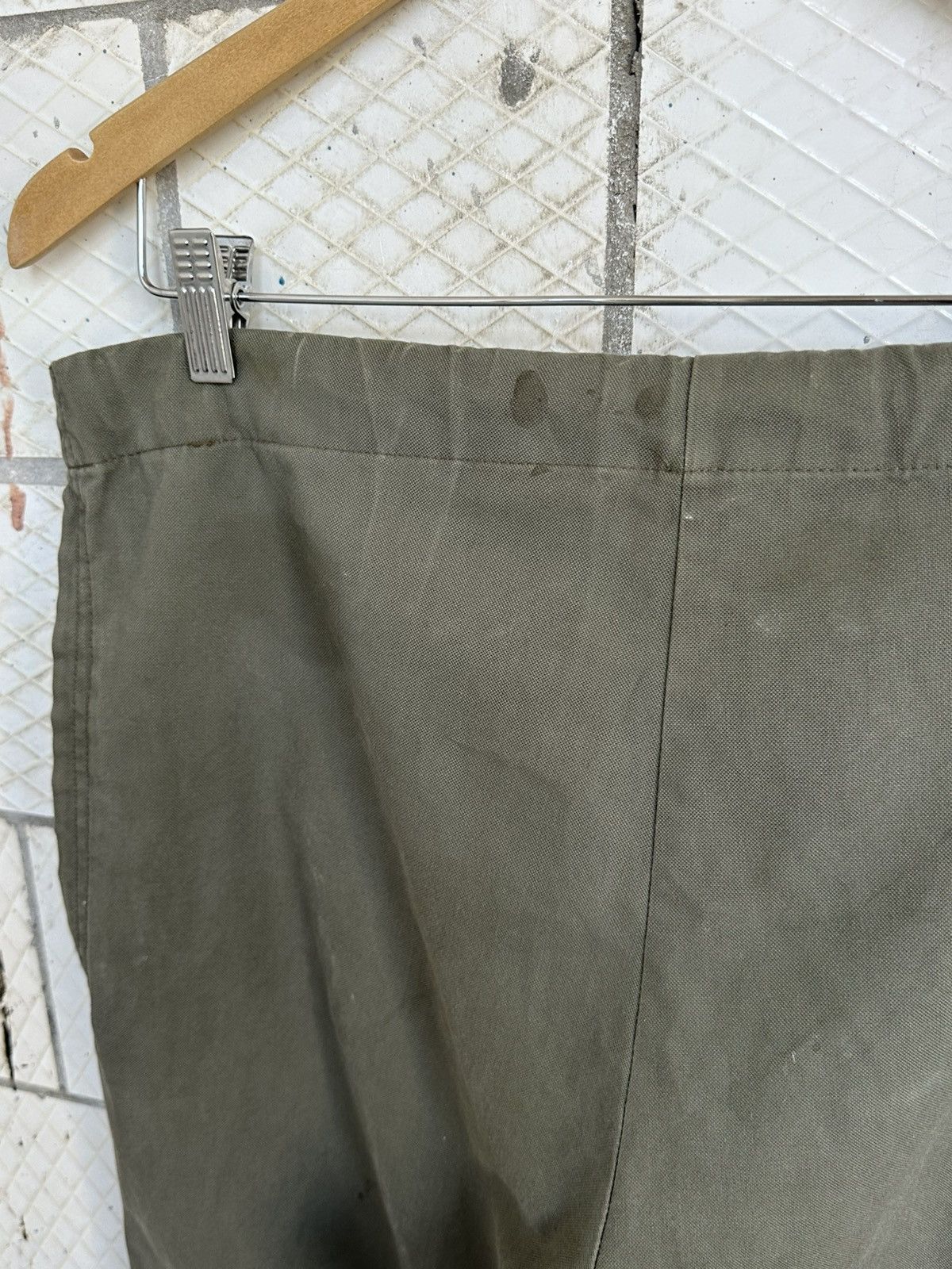 If Six Was Nine Vintage Military Khaki Zipper Cotton Pants Size US 32 / EU 48 - 11 Thumbnail