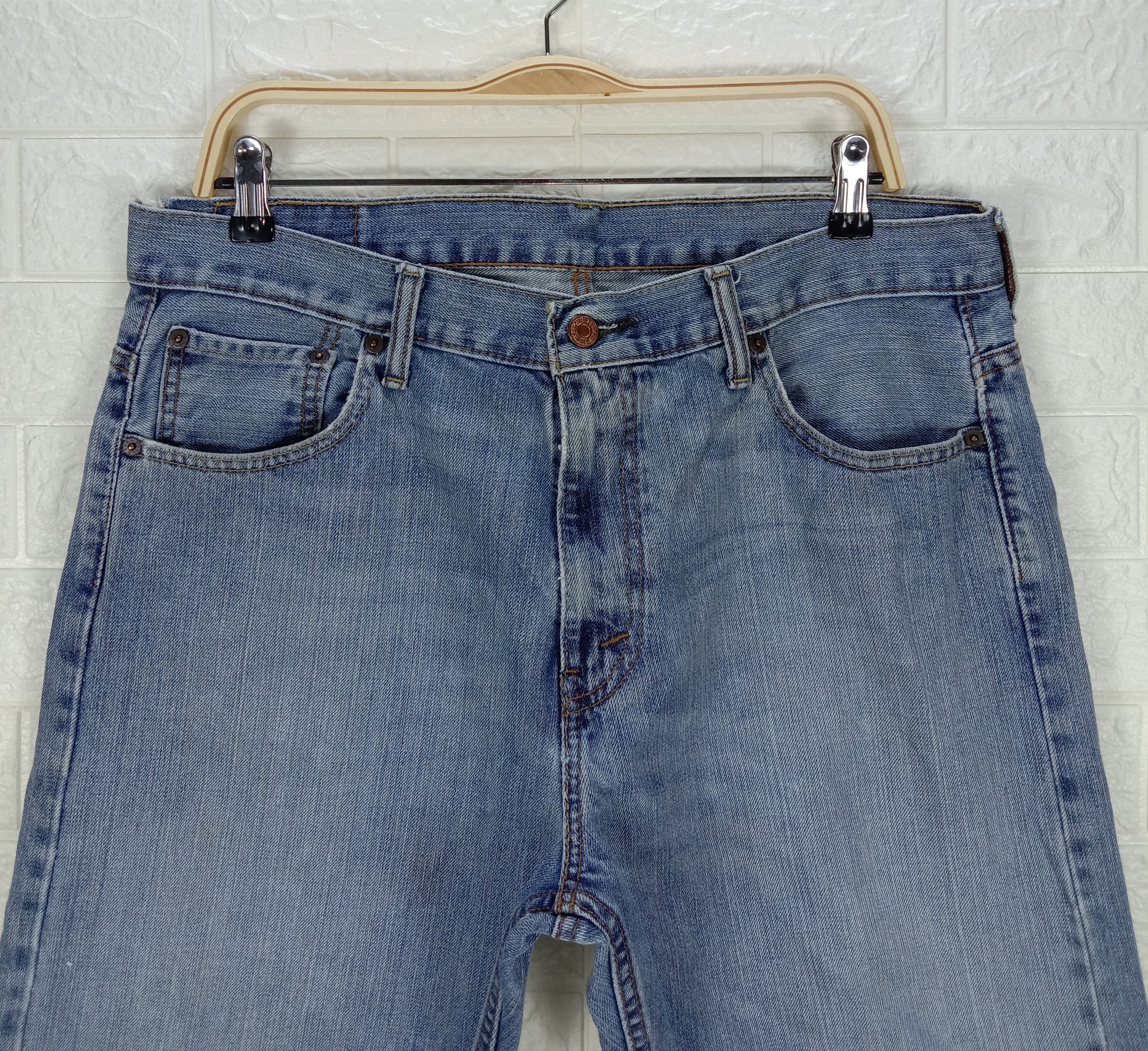 Levi's Vintage Levi's 569 Jeans Blue Wash Denim Size US 34 / EU 50 - 2 Thumbnail