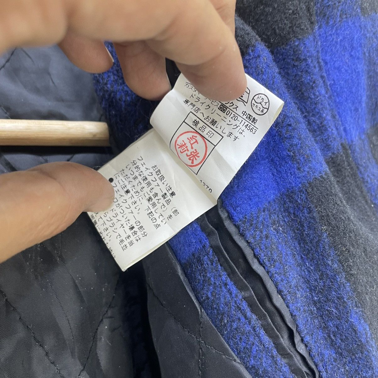 Le Grande Bleu (L.G.B.) 💥Japanese Brand PPFM Faux Fur Plaid Jacket Size S / US 4 / IT 40 - 9 Thumbnail