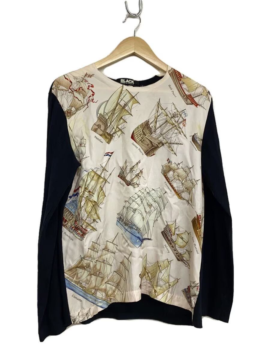 Comme des Garcons Pirate Ship Long Sleeve Tee Size US M / EU 48-50 / 2 - 1 Thumbnail