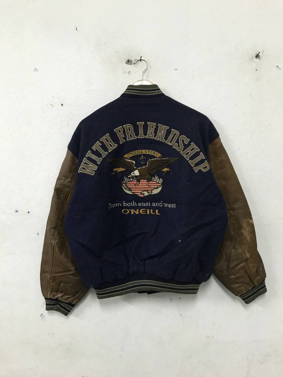 O'Neill × Vintage VINTAGE 90S ONEILL VARSTY JACKET Size US L / EU 52-54 / 3 - 1 Thumbnail