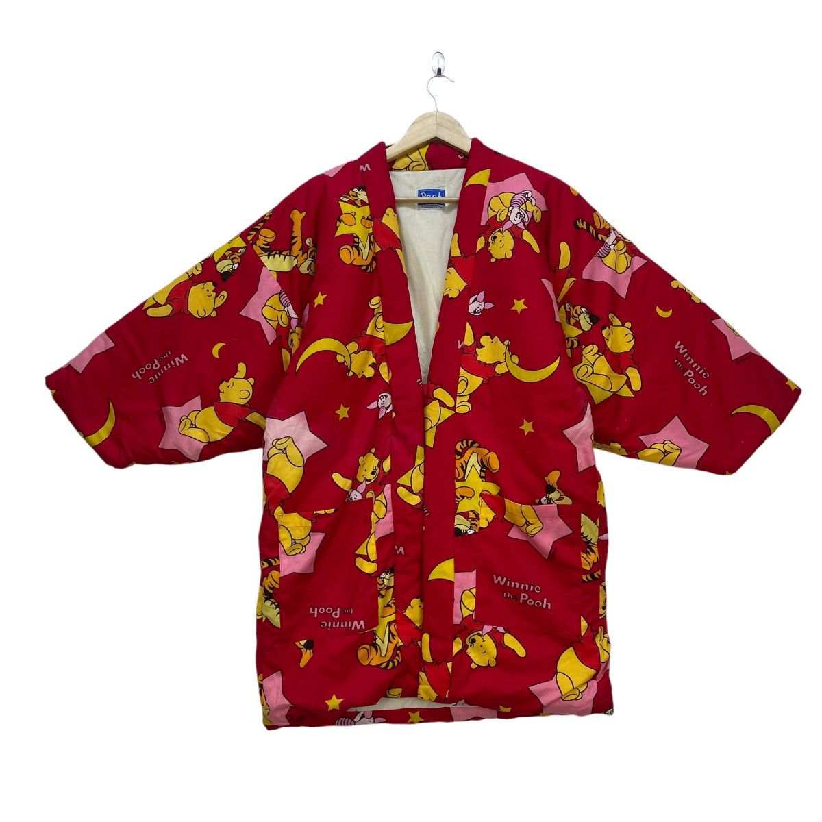 Cartoon Network × Warner Bros 💥Vintage Cartoon Network Pooh Full Print Kimono Warm Size US M / EU 48-50 / 2 - 2 Thumbnail