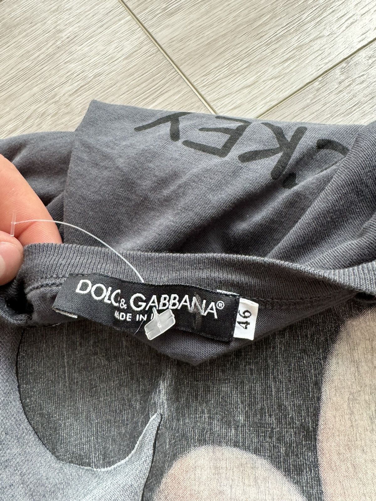 Dolce & Gabbana Dolce & Gabbana x Disney Mickey Mouse Tee Size US S / EU 44-46 / 1 - 6 Thumbnail