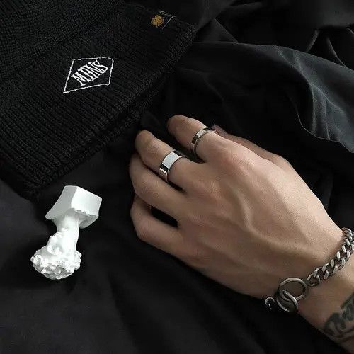 Jewelry Retro punk rings Size ONE SIZE - 2 Thumbnail