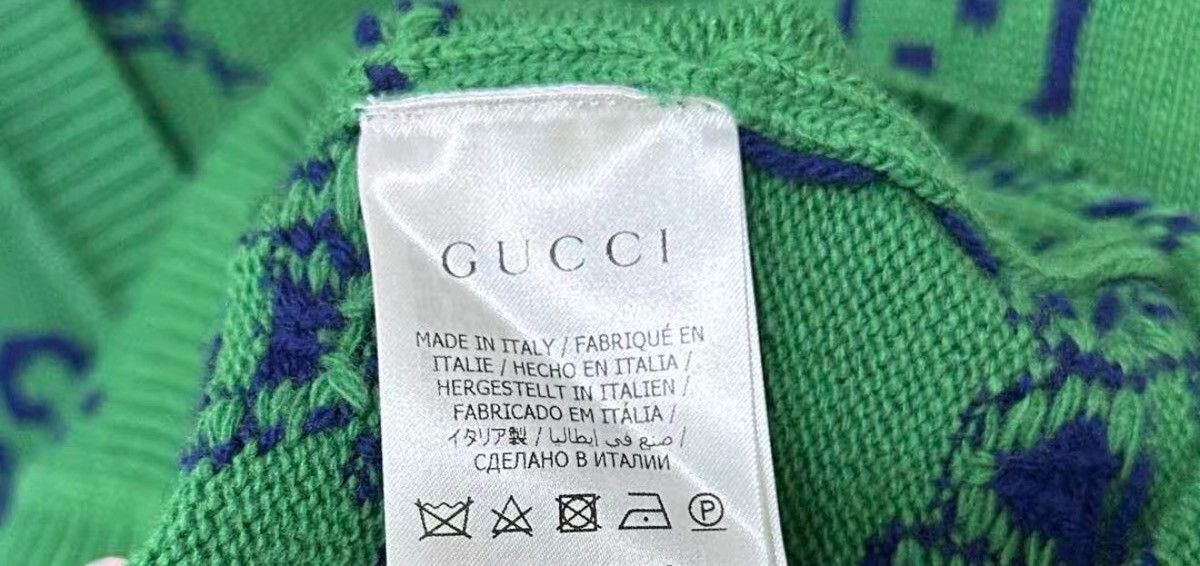 Gucci Gucci Green Cardigan Medium Size US M / EU 48-50 / 2 - 4 Thumbnail