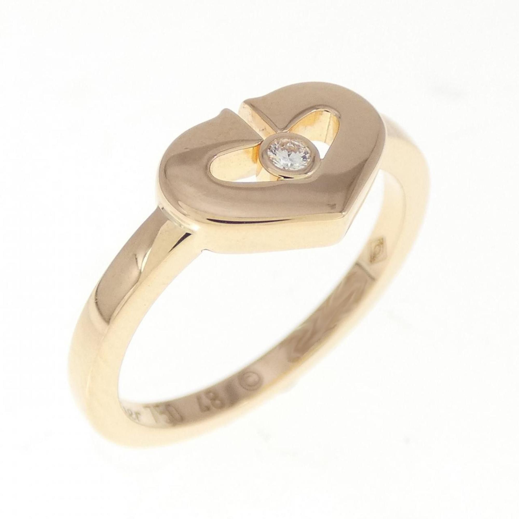 Cartier Cartier C heart ring Size ONE SIZE - 1 Thumbnail