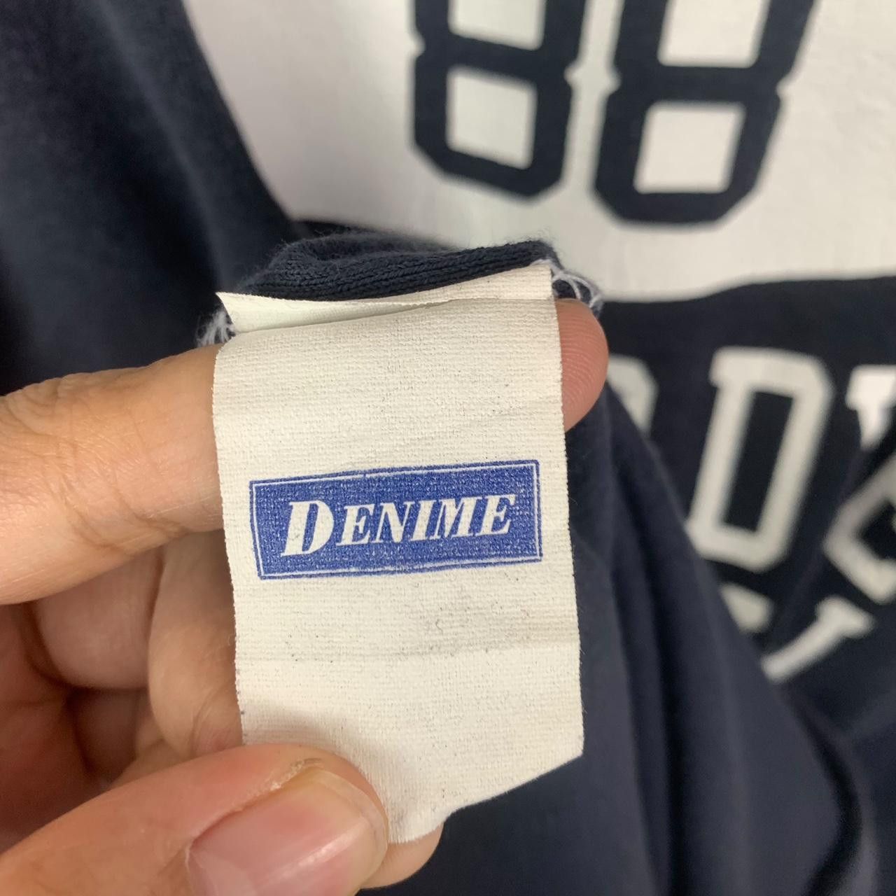 Vintage Vintage DENIME WAREHOUSE JAPAN Indigo Dye Education Tee Size US L / EU 52-54 / 3 - 5 Thumbnail