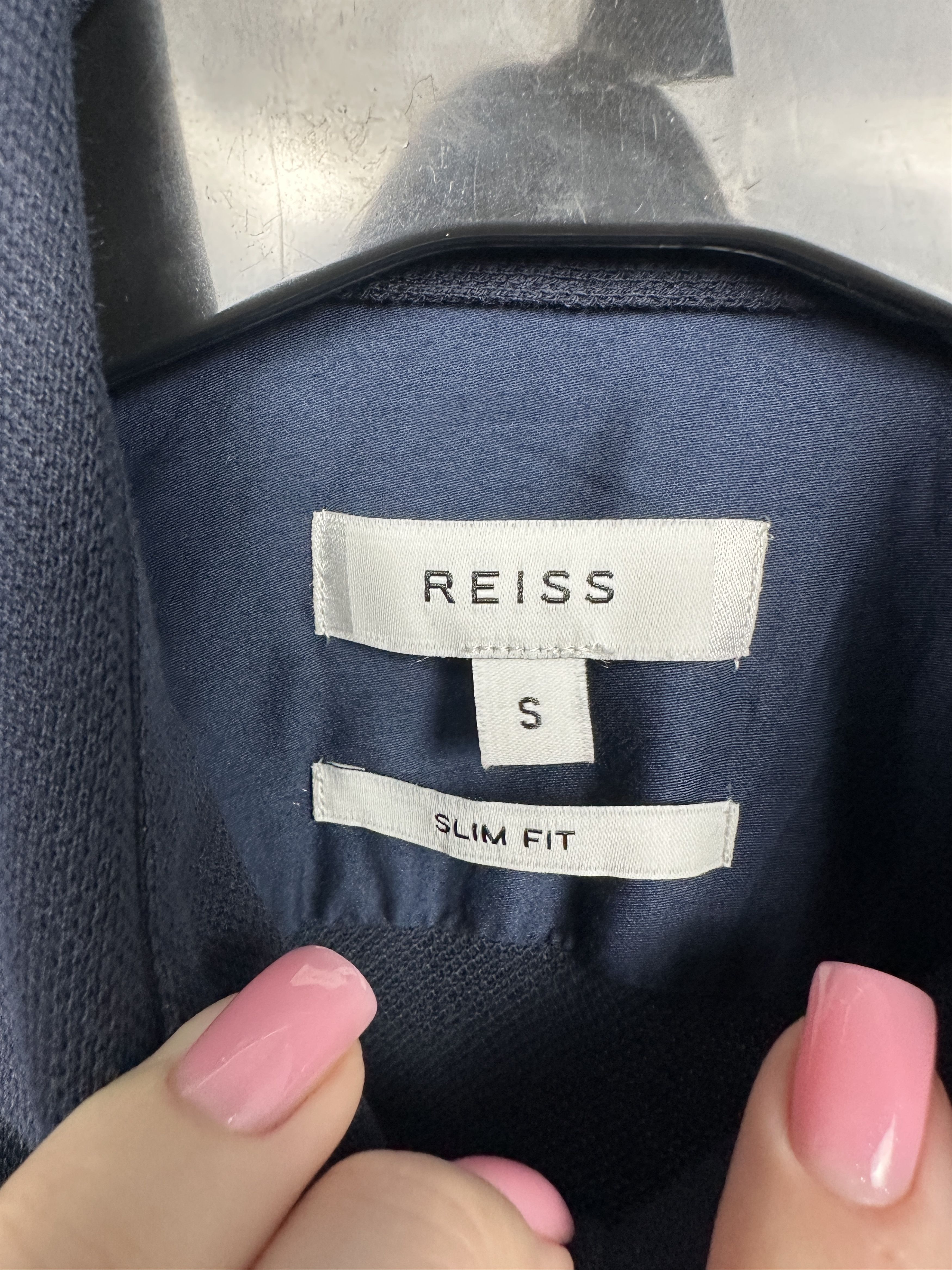Reiss Reiss Mens Long Sleeve Shirt Size US S / EU 44-46 / 1 - 3 Thumbnail