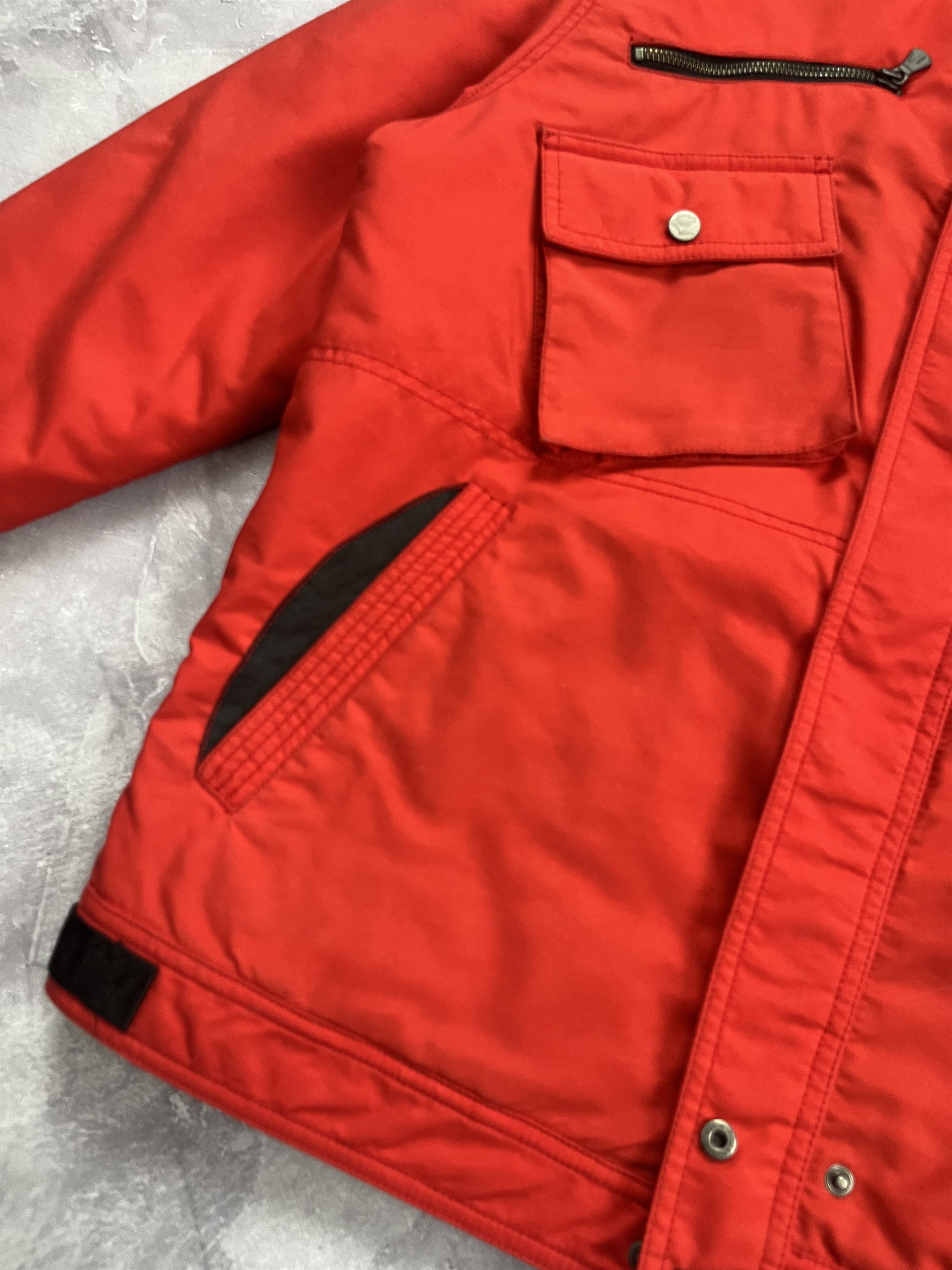 Versace Vintage Versace Sport Diaplex Biker Jacket Style Red Logo Size US L / EU 52-54 / 3 - 5 Thumbnail