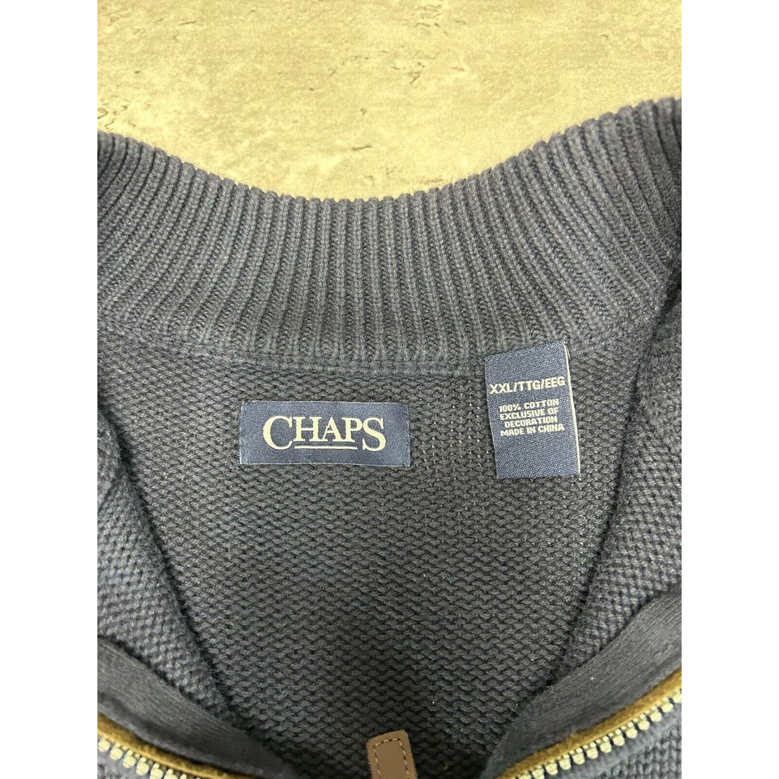 Ralph Lauren Vintage Chaps Ralph Lauren Embroidered Knit Sweater Size 2XL Size US XXL / EU 58 / 5 - 3 Thumbnail