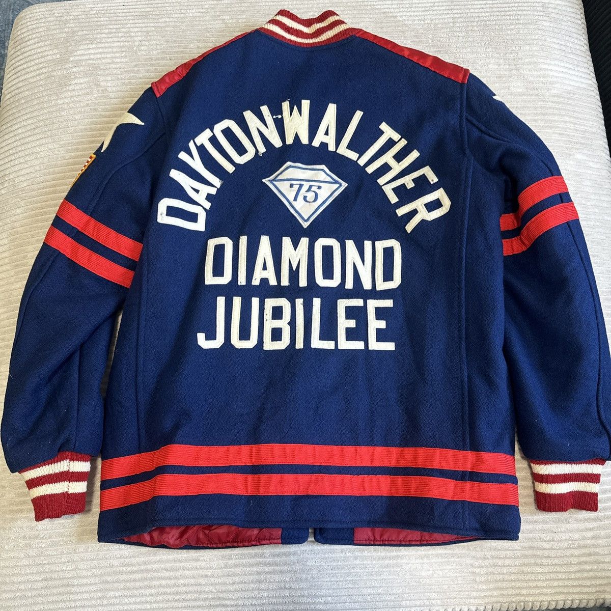 Vintage 1970s Vintage Indy 500 Dayton Walther Racing Jacket Size US M / EU 48-50 / 2 - 2 Thumbnail