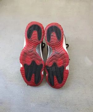 Jordan Brand Nike Air Jordan 11 Bred 14 Red Black High Tops 136046-061 Size US 14 / EU 47 - 23 Thumbnail