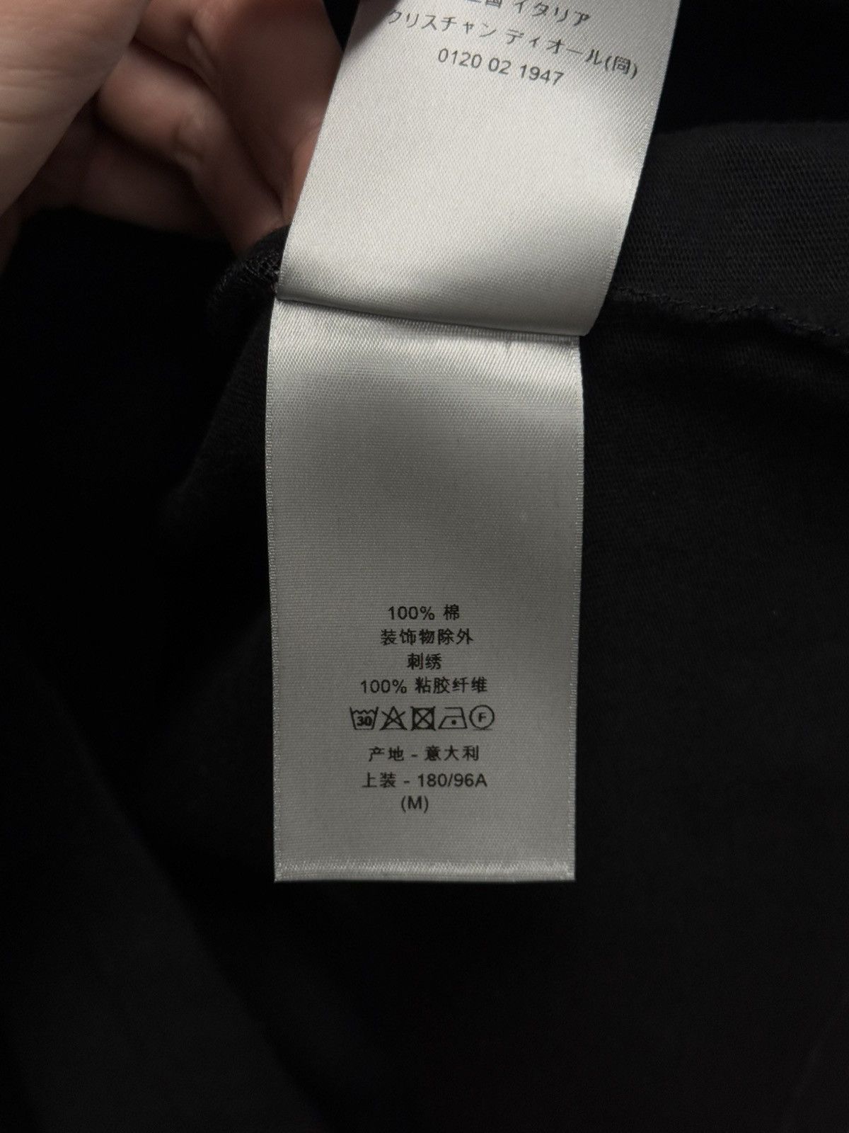 Dior Dior Icon Logo Tee Shirt Black Size Medium (NEW) Size US M / EU 48-50 / 2 - 11 Thumbnail