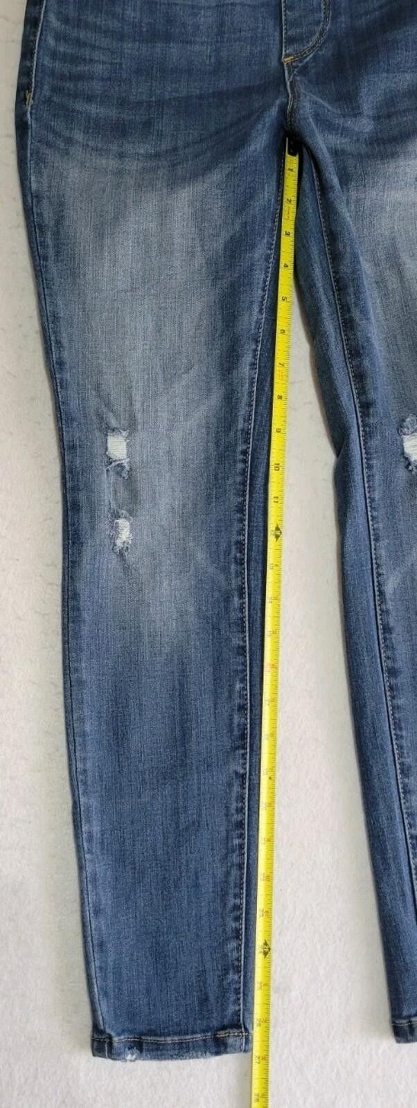 Other Judy Blue Jeans Women’s Size 5/27 Skinny Distressed Denim Size 27" / US 4 / IT 40 - 8 Thumbnail
