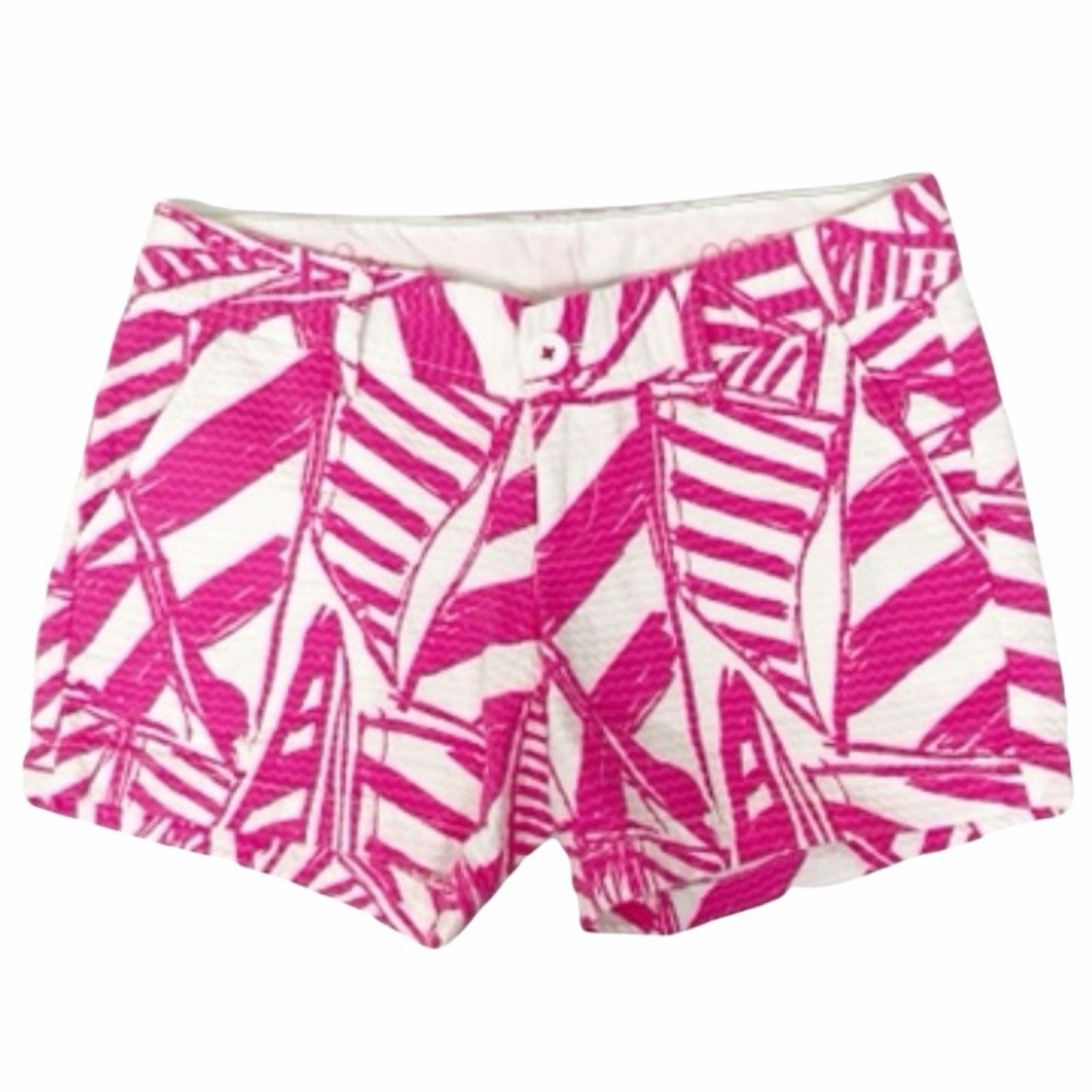 Lilly Pulitzer Lilly Pulitzer Pink The Callahan Flat Front Shorts Sz 00 Size 24" / US 00 / IT 34 - 1 Thumbnail