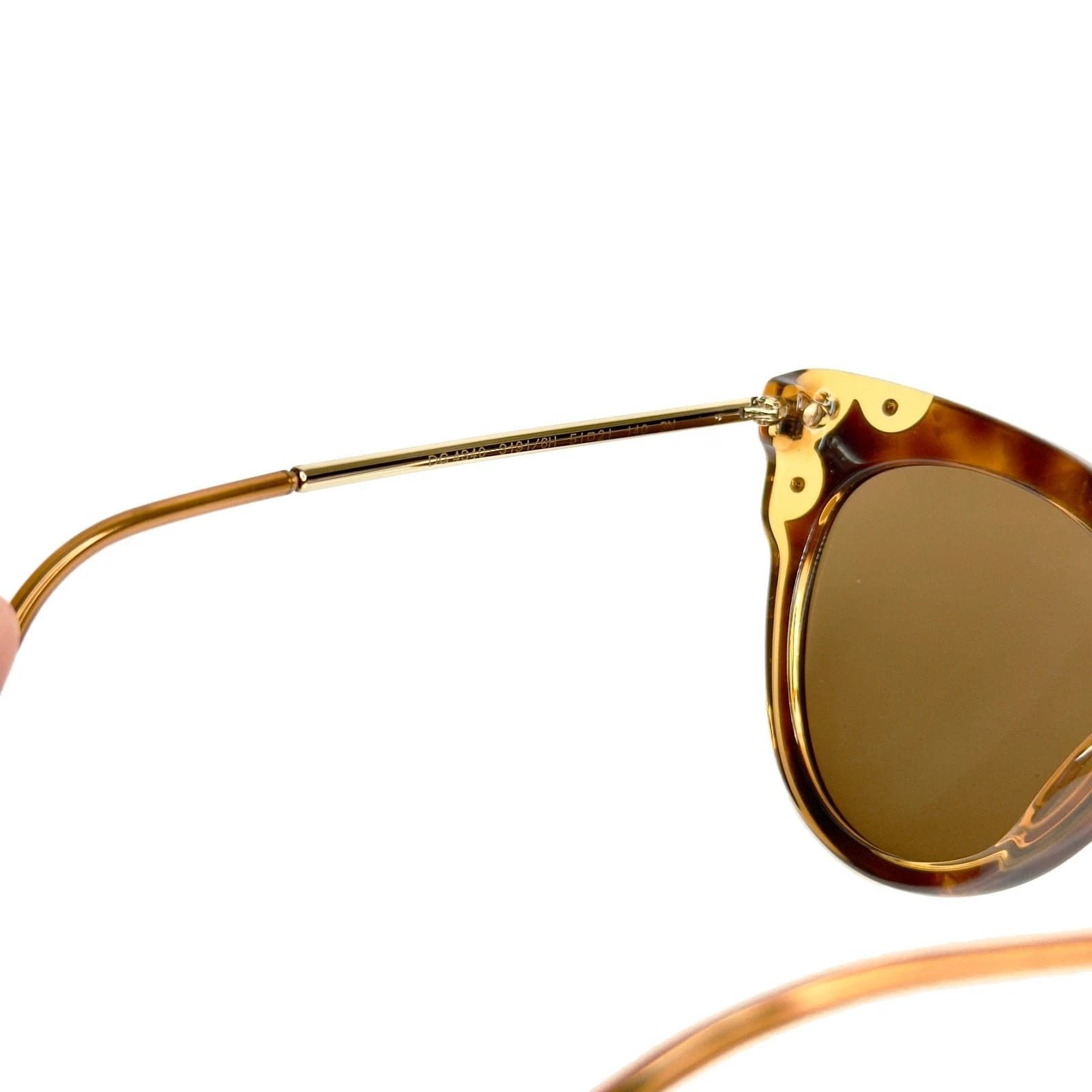 Dolce & Gabbana DOLCE & GABBANA DG4340 LUCIA DG 4340 Brown Havana Sunglasses Size ONE SIZE - 4 Thumbnail