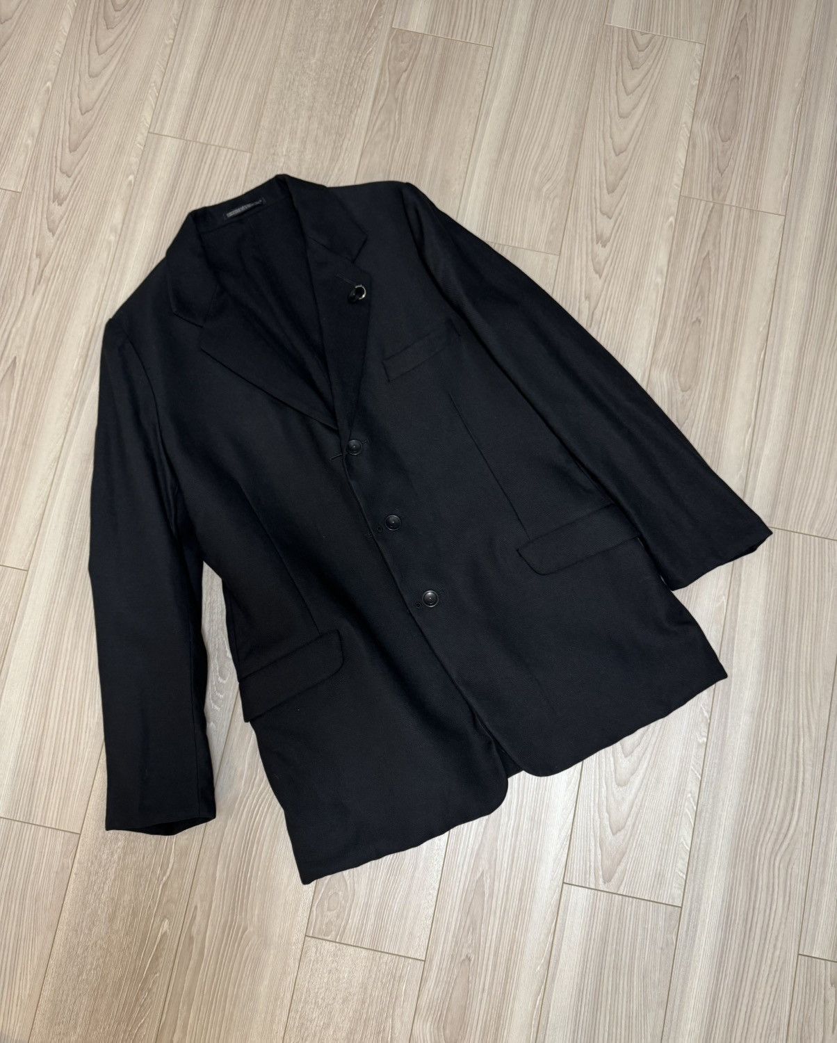Yohji Yamamoto Yohji Yamamoto Pour Homme 00s Suede Jacket Size US S / EU 44-46 / 1 - 3 Thumbnail