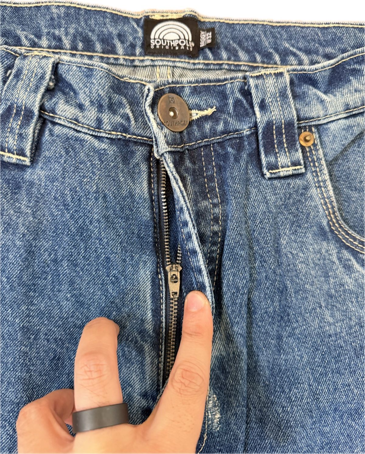 Southpole Baggy Spelled Out Southpole Jeans Size US 32 / EU 48 - 6 Thumbnail