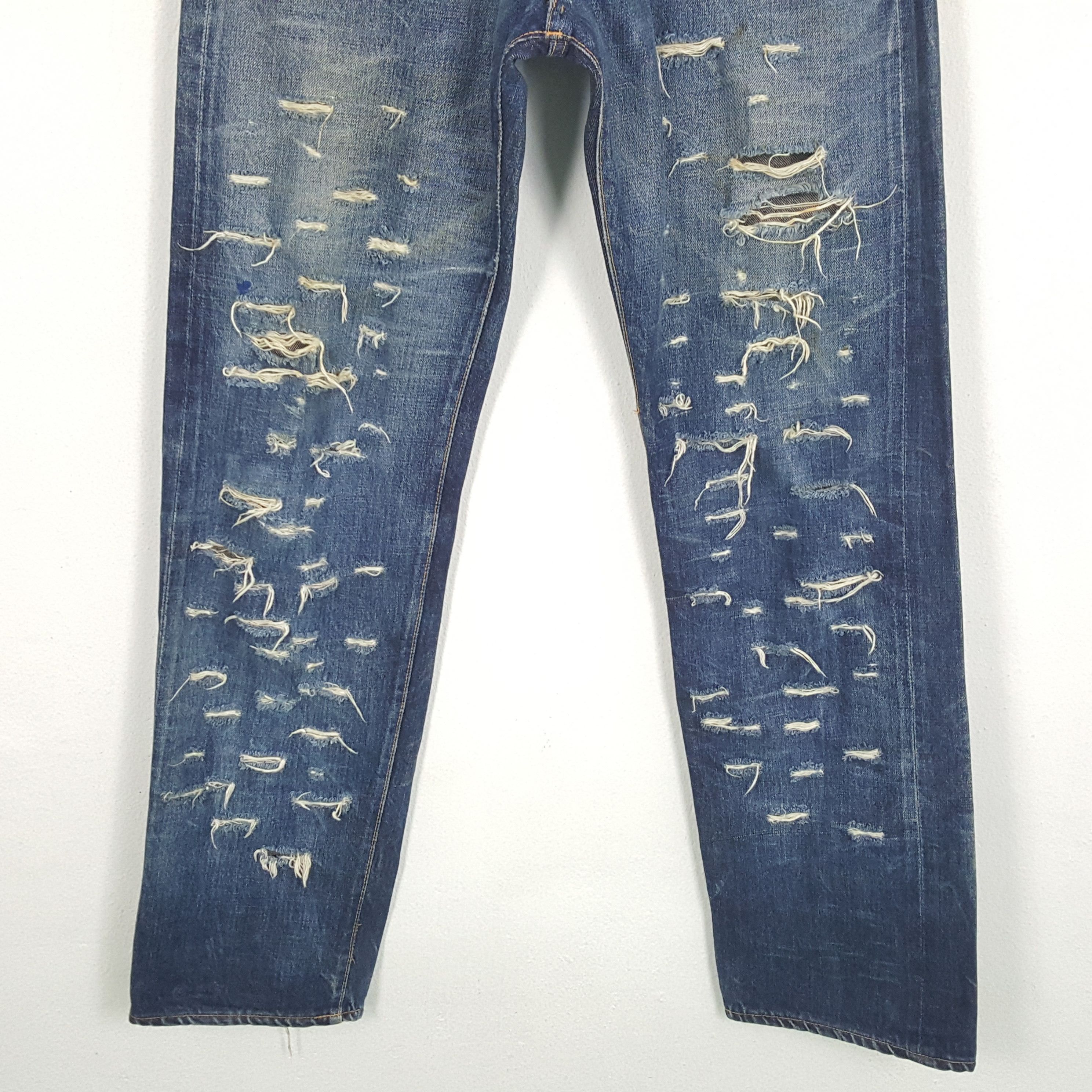 Evisu × Japanese Brand × Vintage EVIS Japanese Brand Streetwear Custom Daicock Style Jeans Size US 30 / EU 46 - 6 Thumbnail