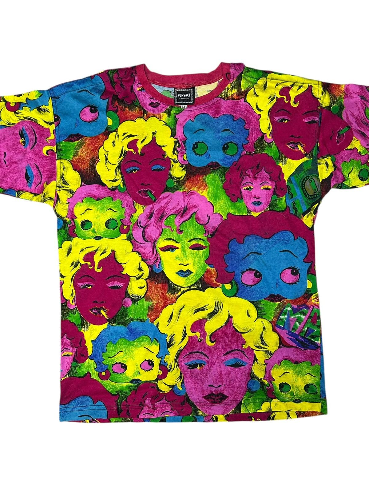 Versace S/S 91 Andy Warhol T-Shirt Size US M / EU 48-50 / 2 - 2 Thumbnail
