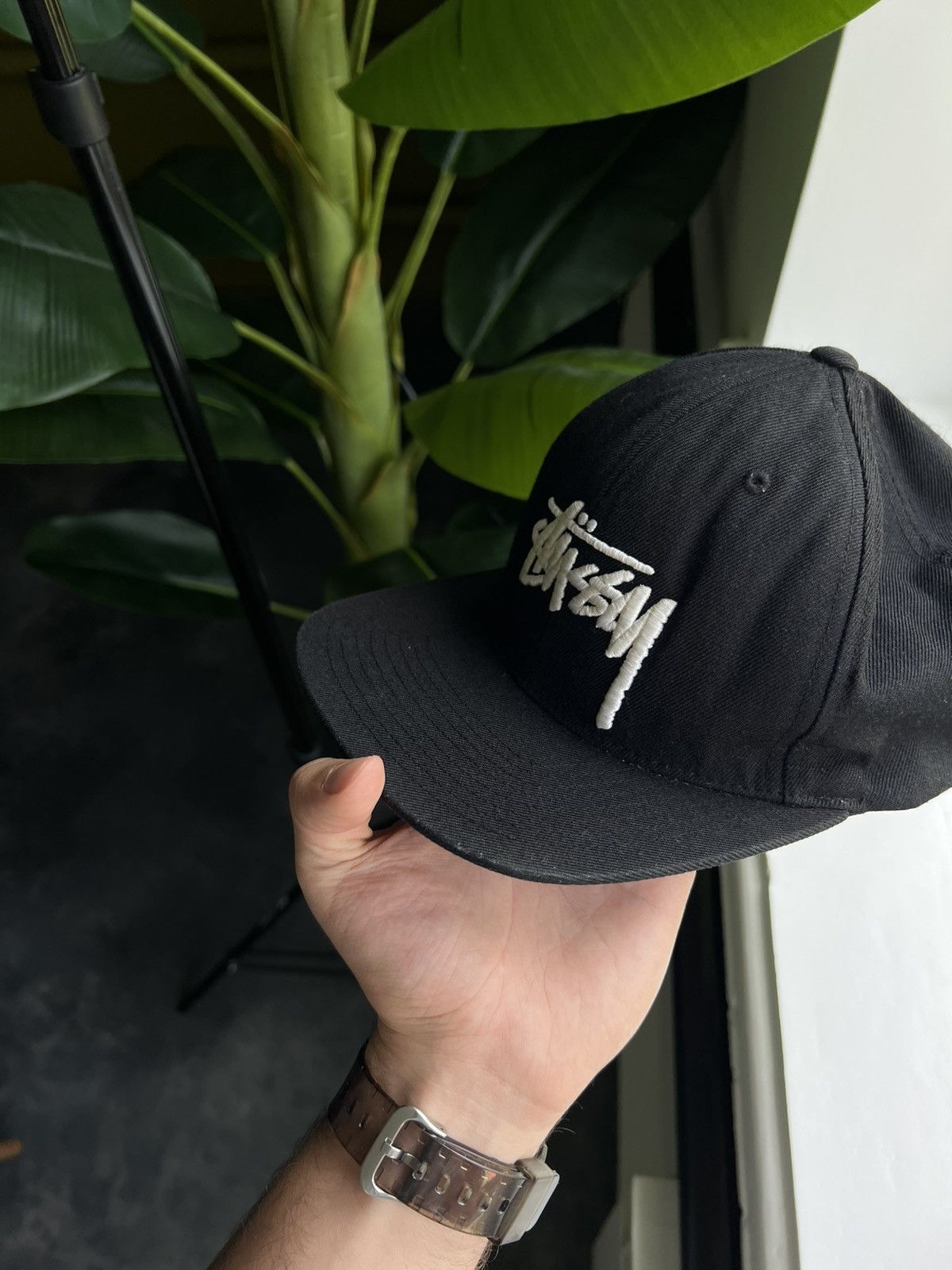 Stussy × Vintage Vintage Stussy Snapback Cap Men’s Trucker Hat Big Logo Y2K Size ONE SIZE - 11 Thumbnail