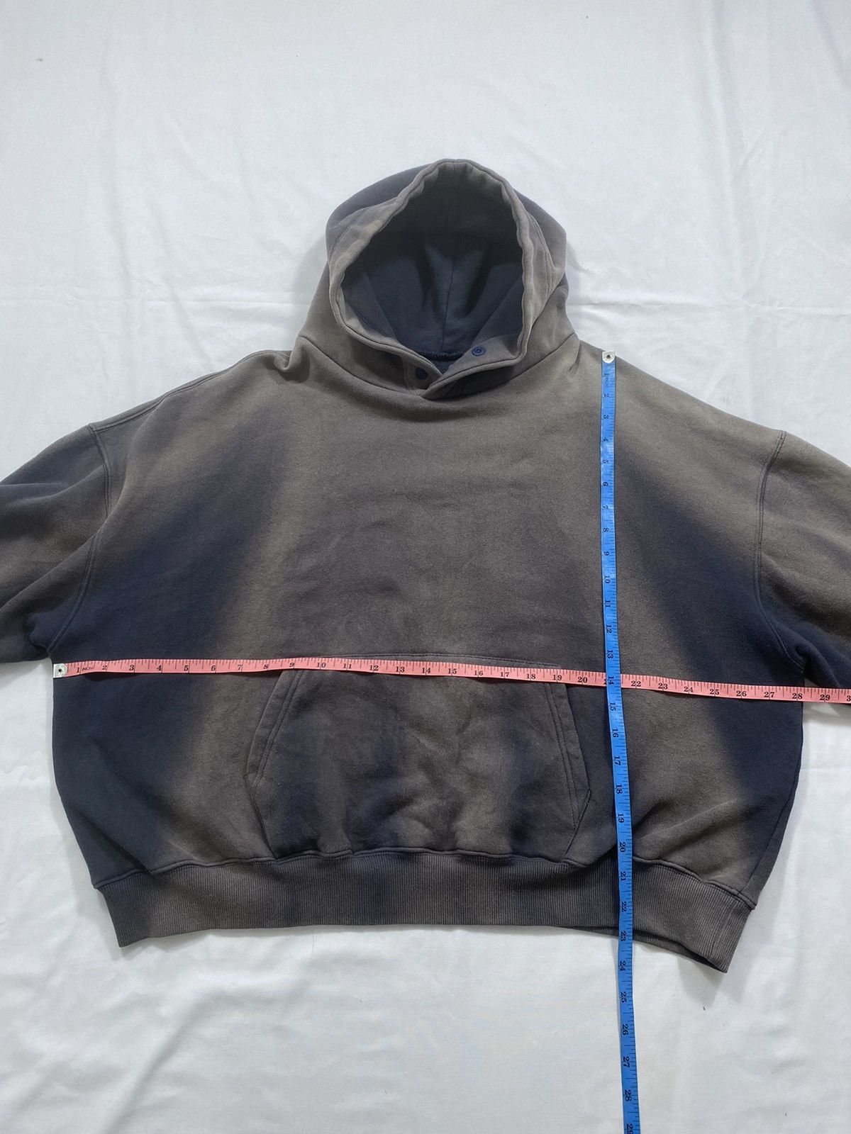 20471120 Sick Distressed Faded Hoodie Ifsix Lgb japan style Size US L / EU 52-54 / 3 - 11 Thumbnail