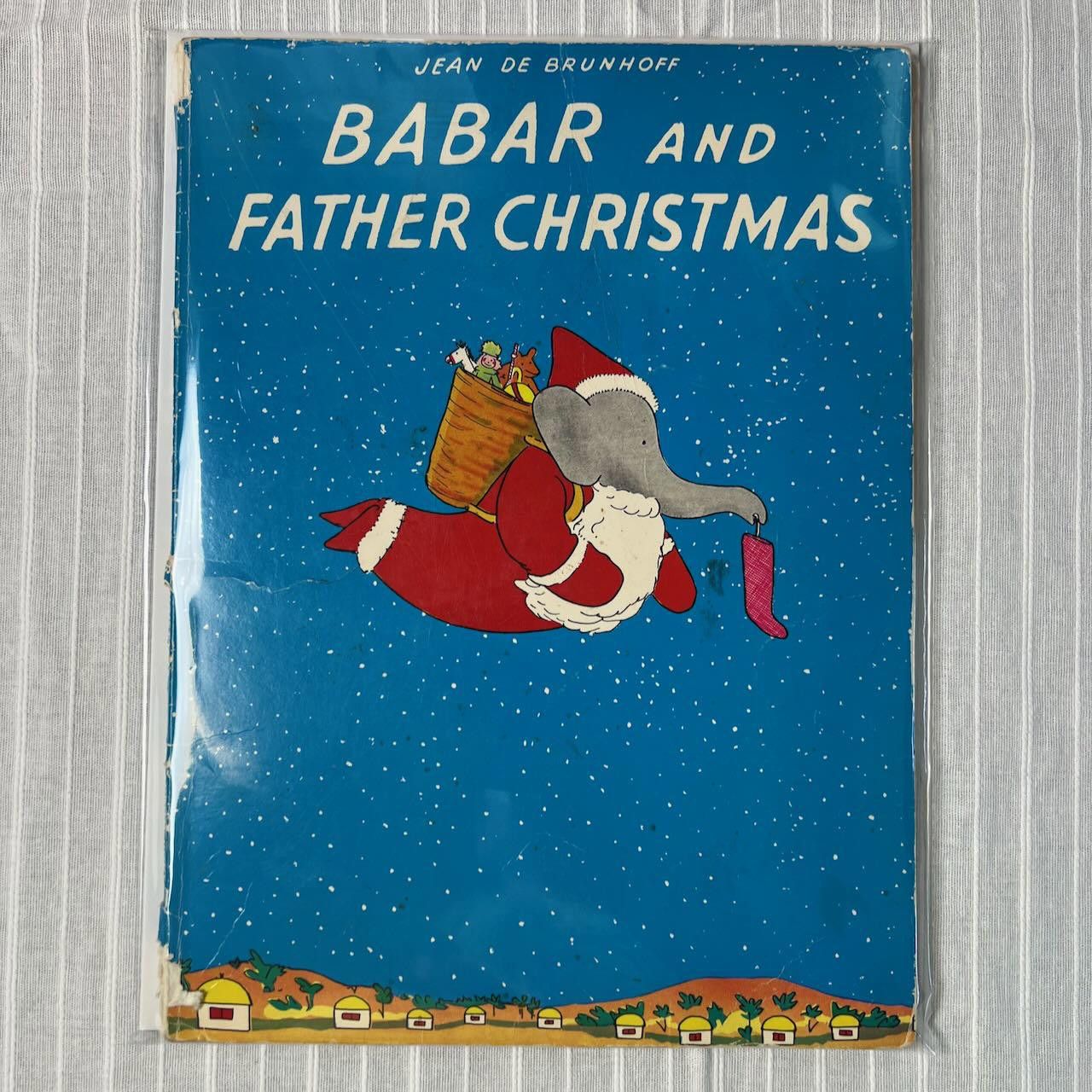 Designer Babar and Father Christmas de Brunhoff Paperback 1968 Rare Size ONE SIZE - 7 Thumbnail