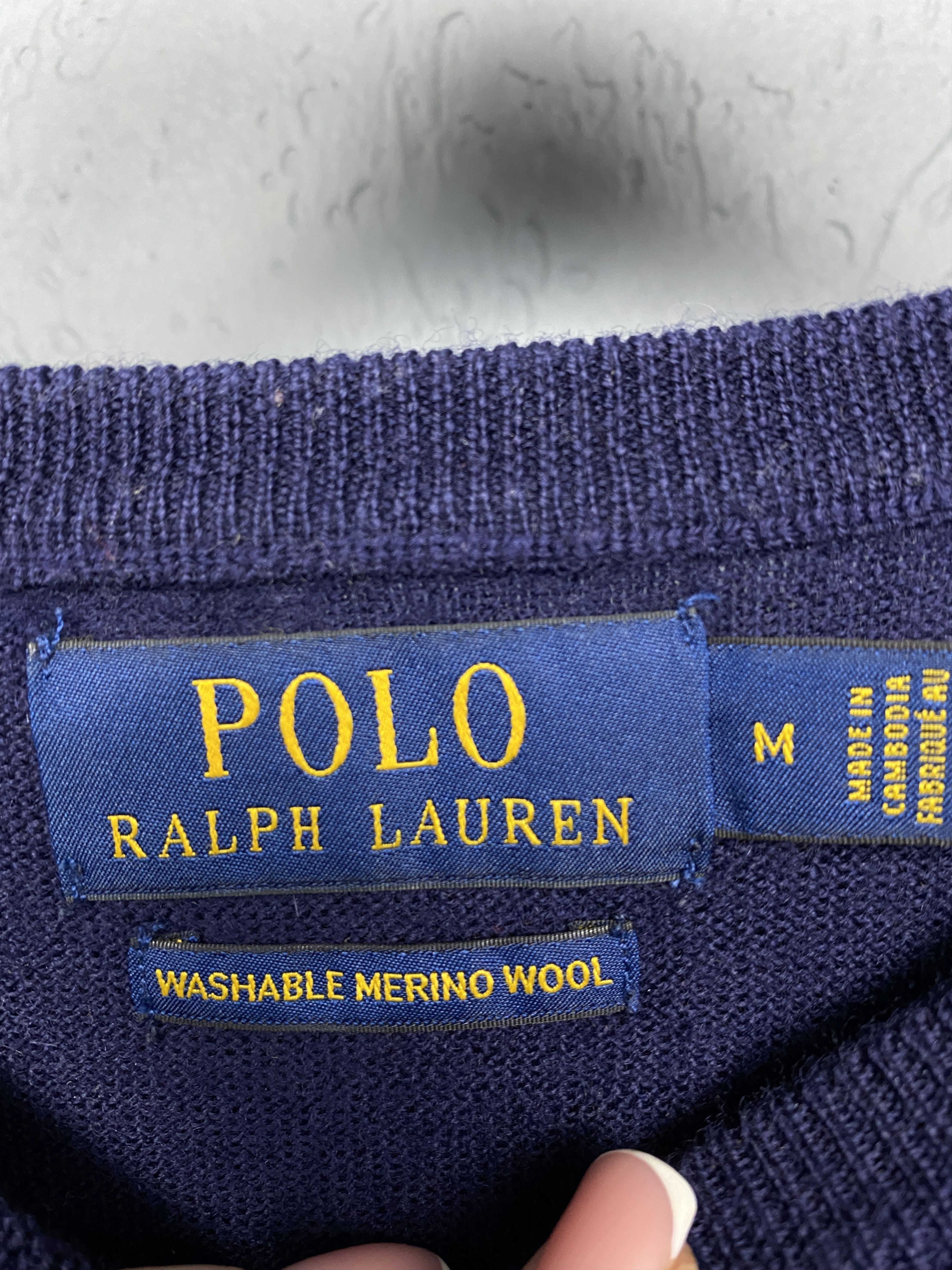 Polo Ralph Lauren Polo Ralph Lauren Mens Merino Wool Sweater Size US M / EU 48-50 / 2 - 6 Thumbnail