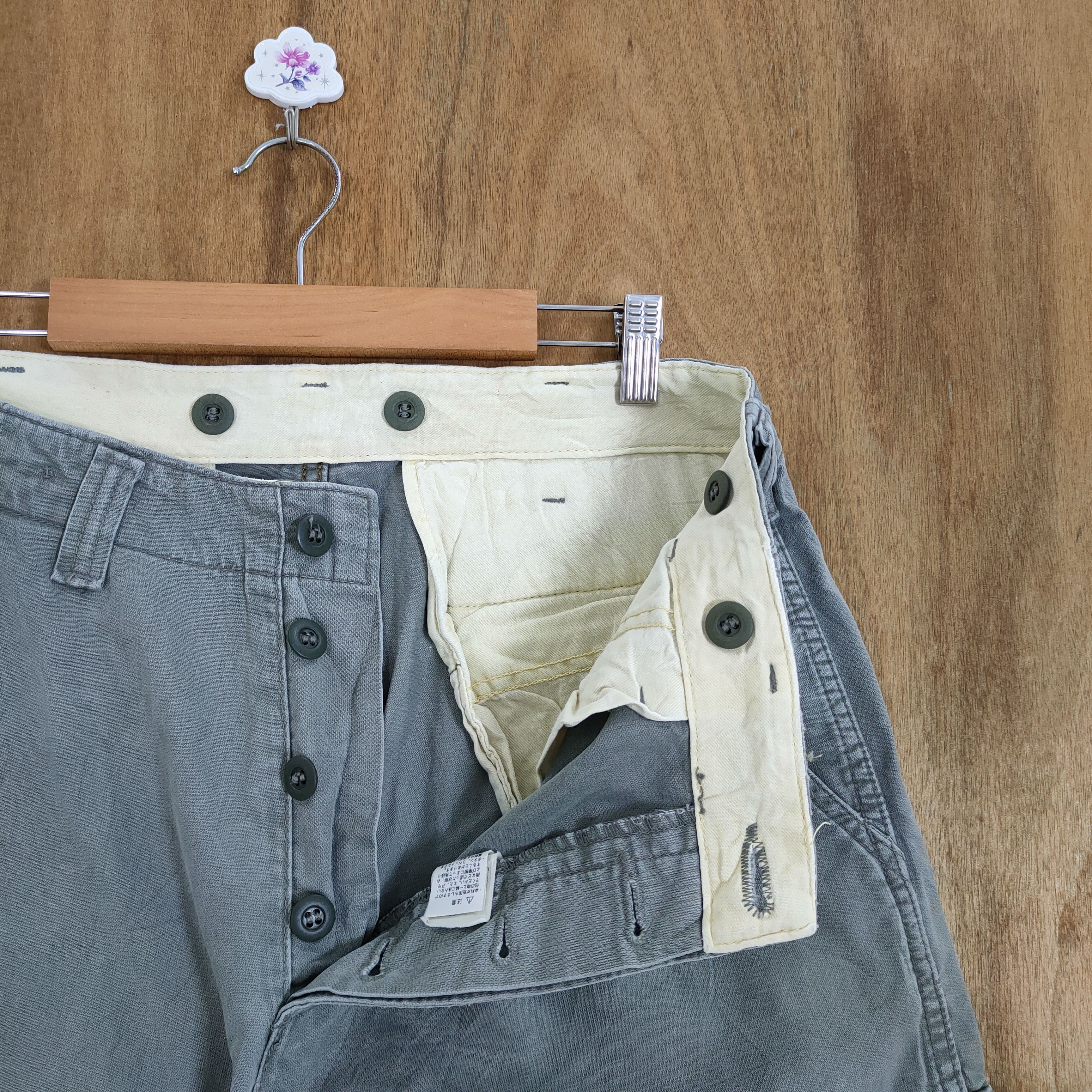 Lee VINTAGE LEE SANFORIZED BAGGY CARGO PANTS Size US 32 / EU 48 - 2 Thumbnail
