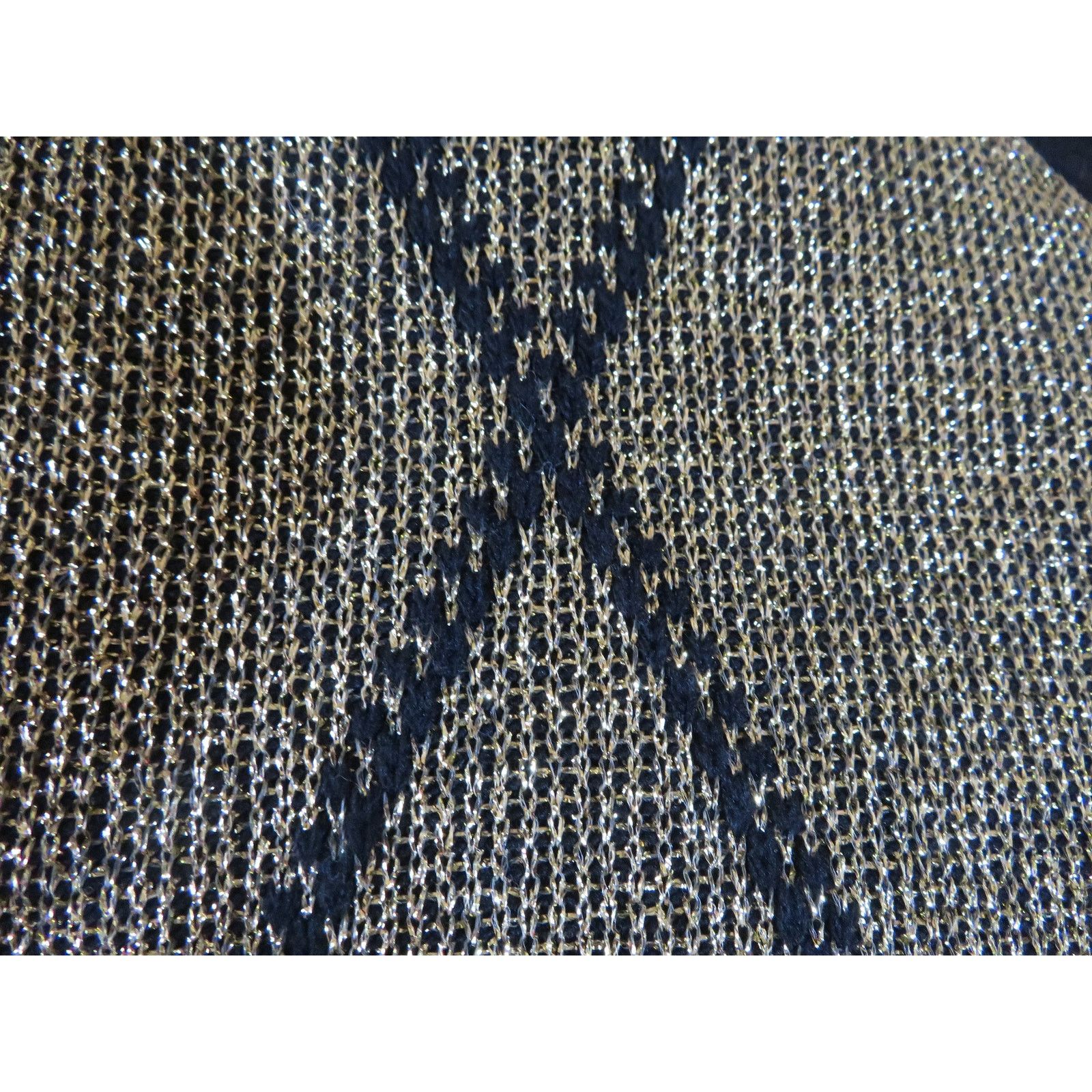 Other JJ Browne Black & Gold Glitter Sweater, Geometric Sz M 90s Size M / US 6-8 / IT 42-44 - 5 Thumbnail