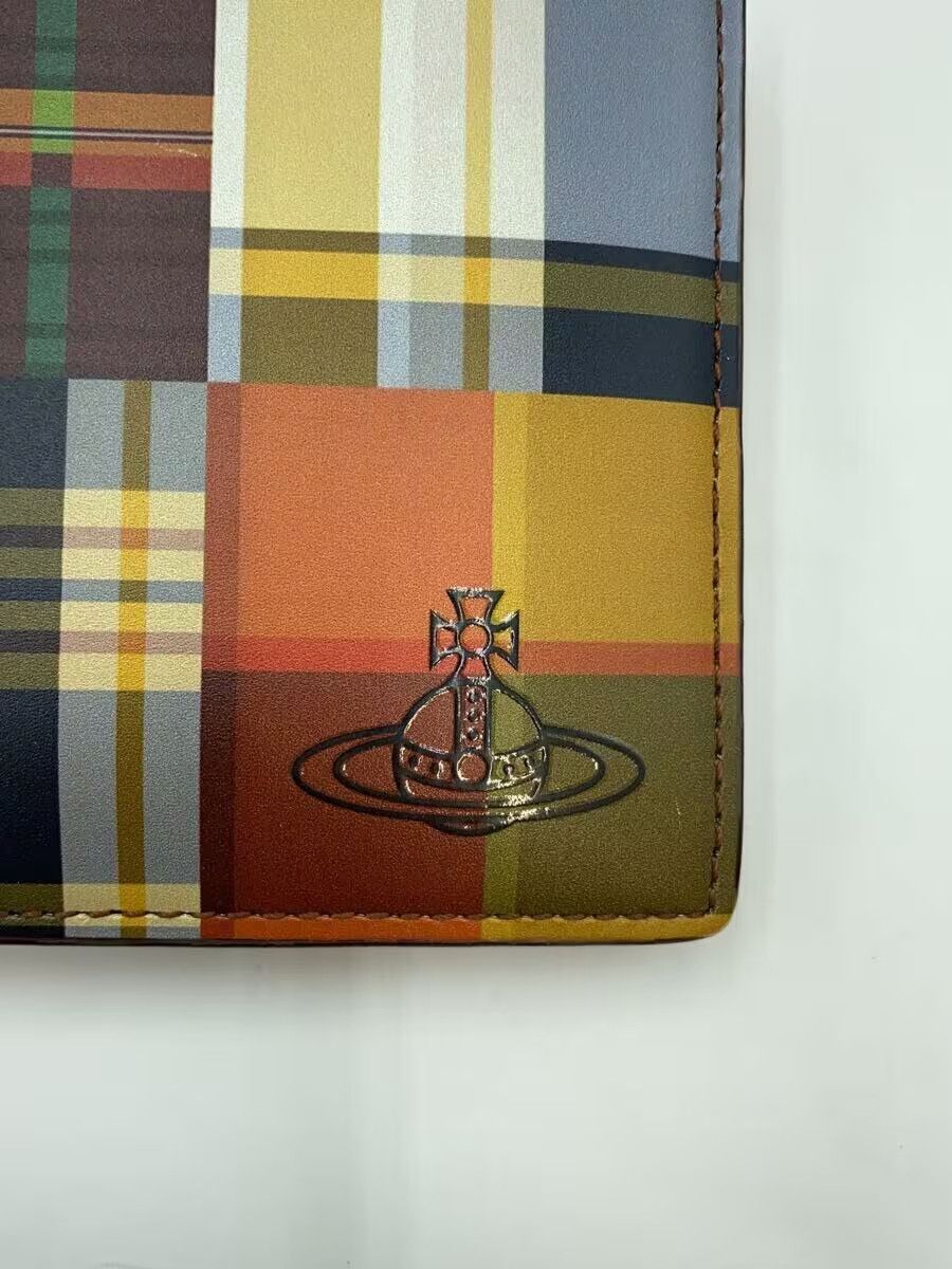 Vivienne Westwood Check Pattern Orb Wallet Size ONE SIZE - 3 Thumbnail